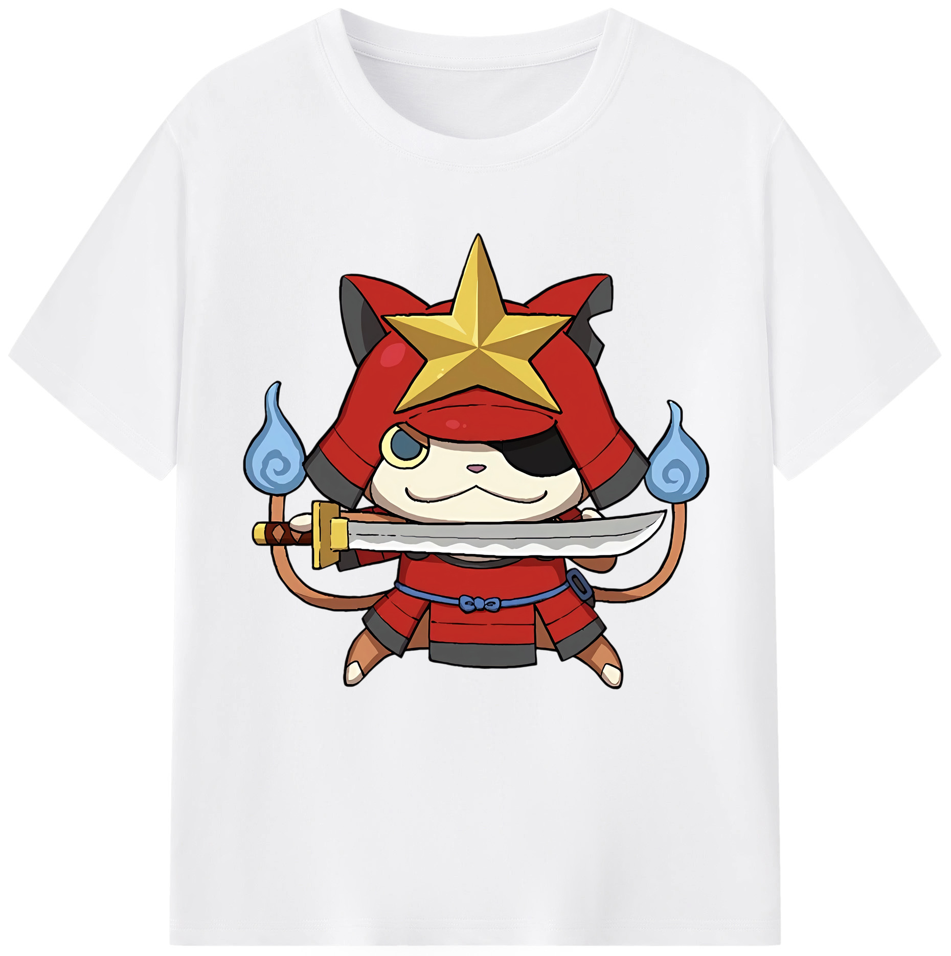 （画像用） 妖怪ウォッチ Yo-kai Watch 綿100％半袖Tシャツ（フロントプリント）