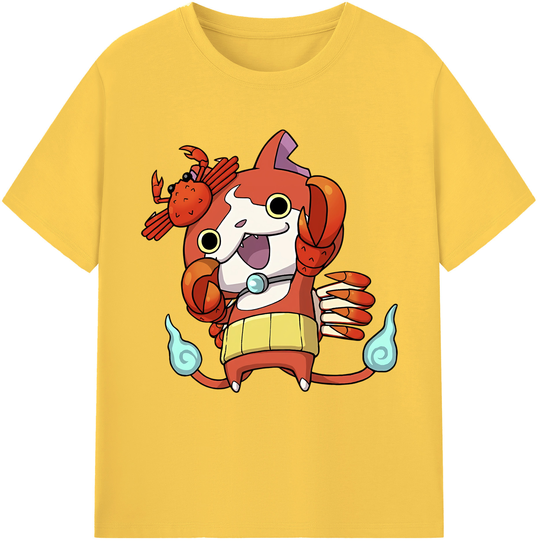 （画像用） 妖怪ウォッチ Yo-kai Watch 綿100％半袖Tシャツ（フロントプリント）