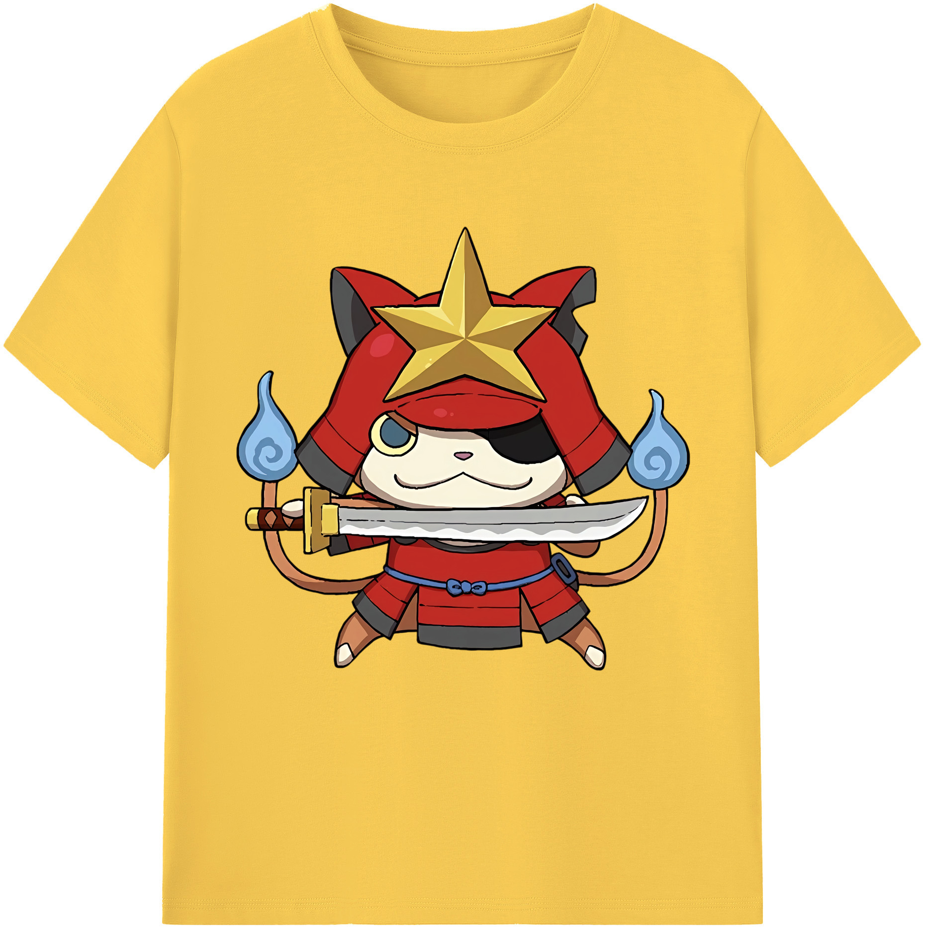 （画像用） 妖怪ウォッチ Yo-kai Watch 綿100％半袖Tシャツ（フロントプリント）