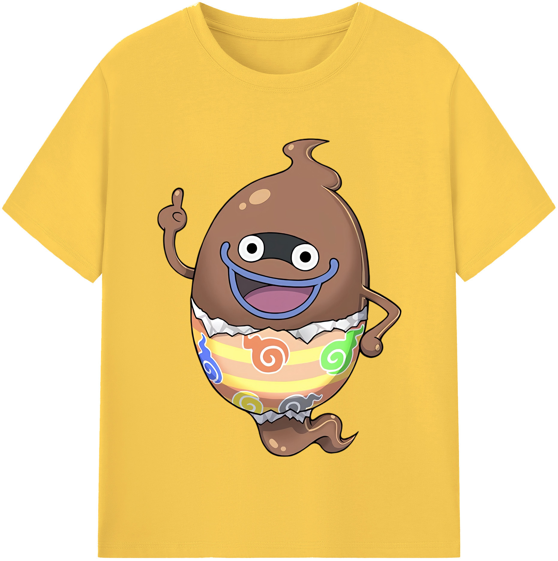（画像用） 妖怪ウォッチ Yo-kai Watch 綿100％半袖Tシャツ（フロントプリント）