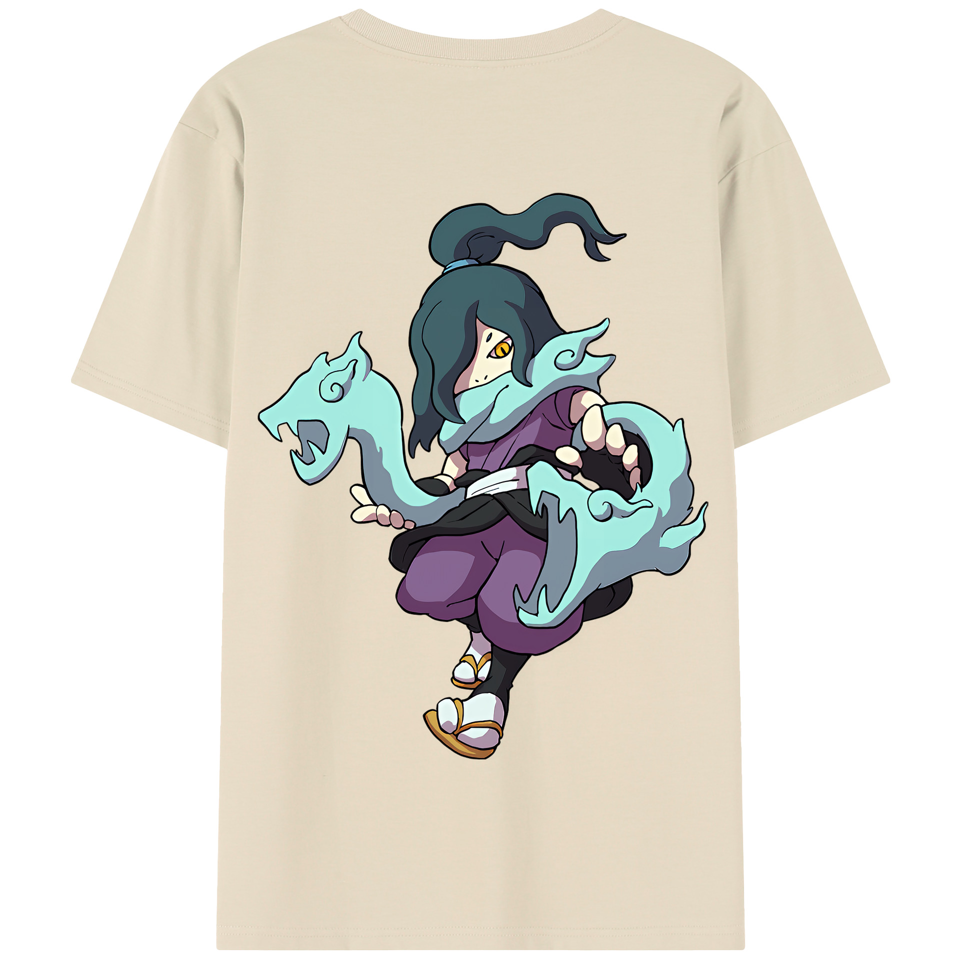（画像用） 妖怪ウォッチ Yo-kai Watch 綿100％半袖Tシャツ（背面プリント）
