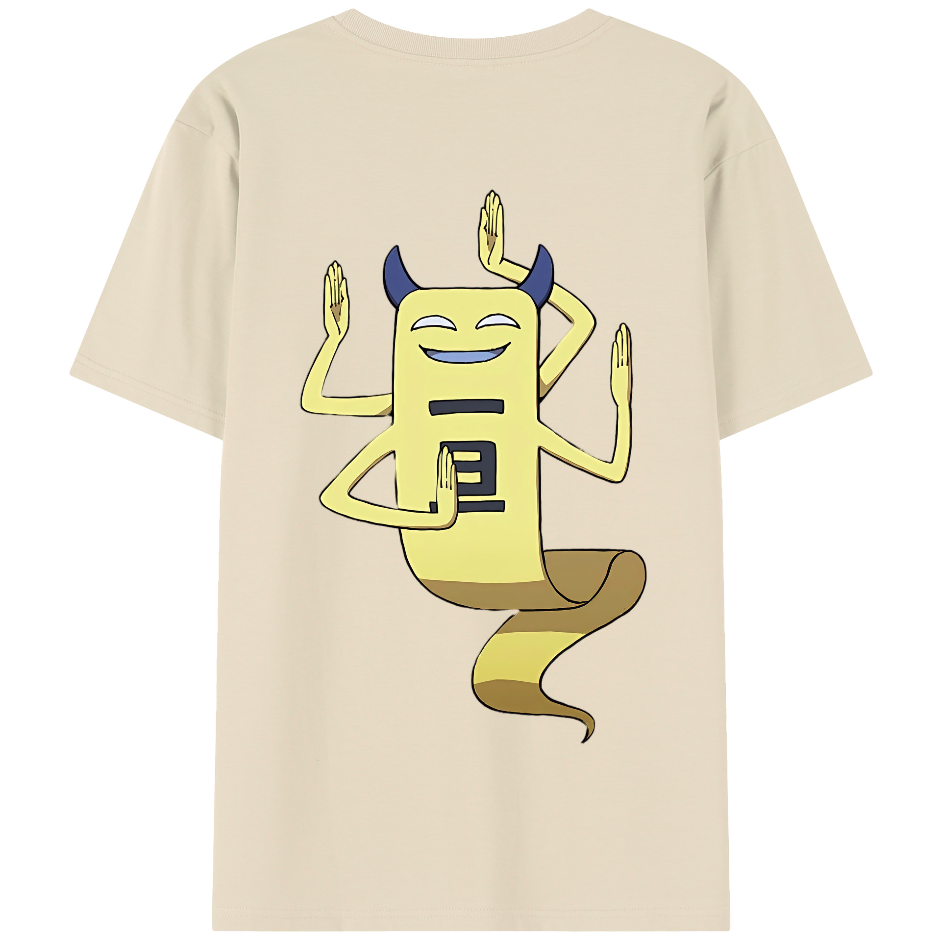 （画像用） 妖怪ウォッチ Yo-kai Watch 綿100％半袖Tシャツ（背面プリント）