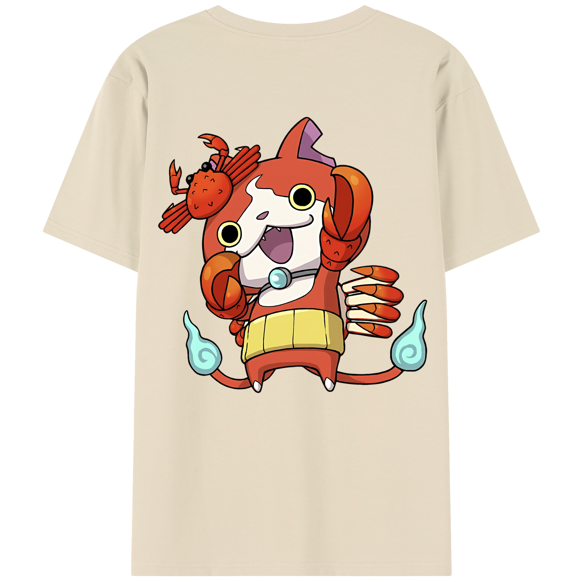 （画像用） 妖怪ウォッチ Yo-kai Watch 綿100％半袖Tシャツ（背面プリント）