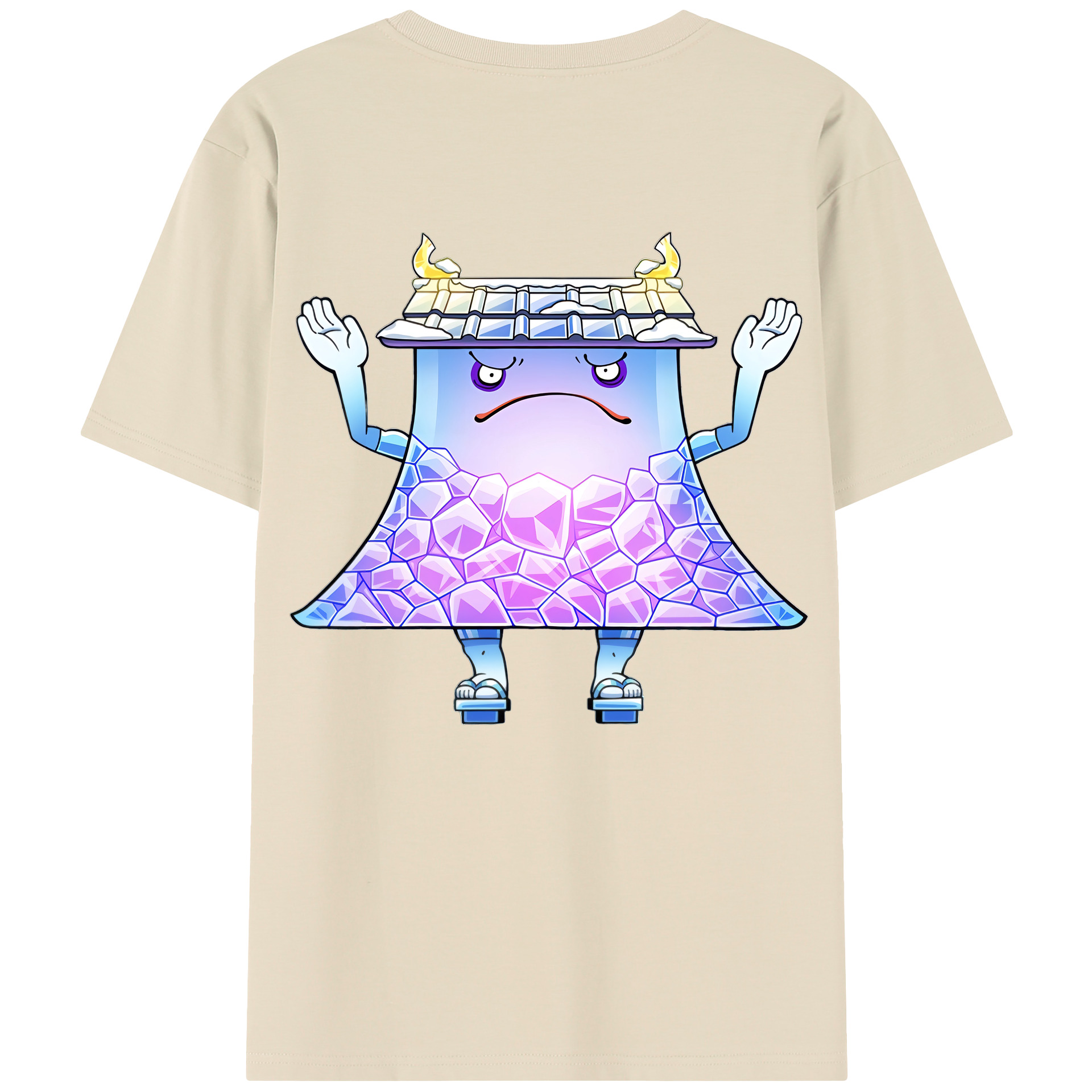 （画像用） 妖怪ウォッチ Yo-kai Watch 綿100％半袖Tシャツ（背面プリント）