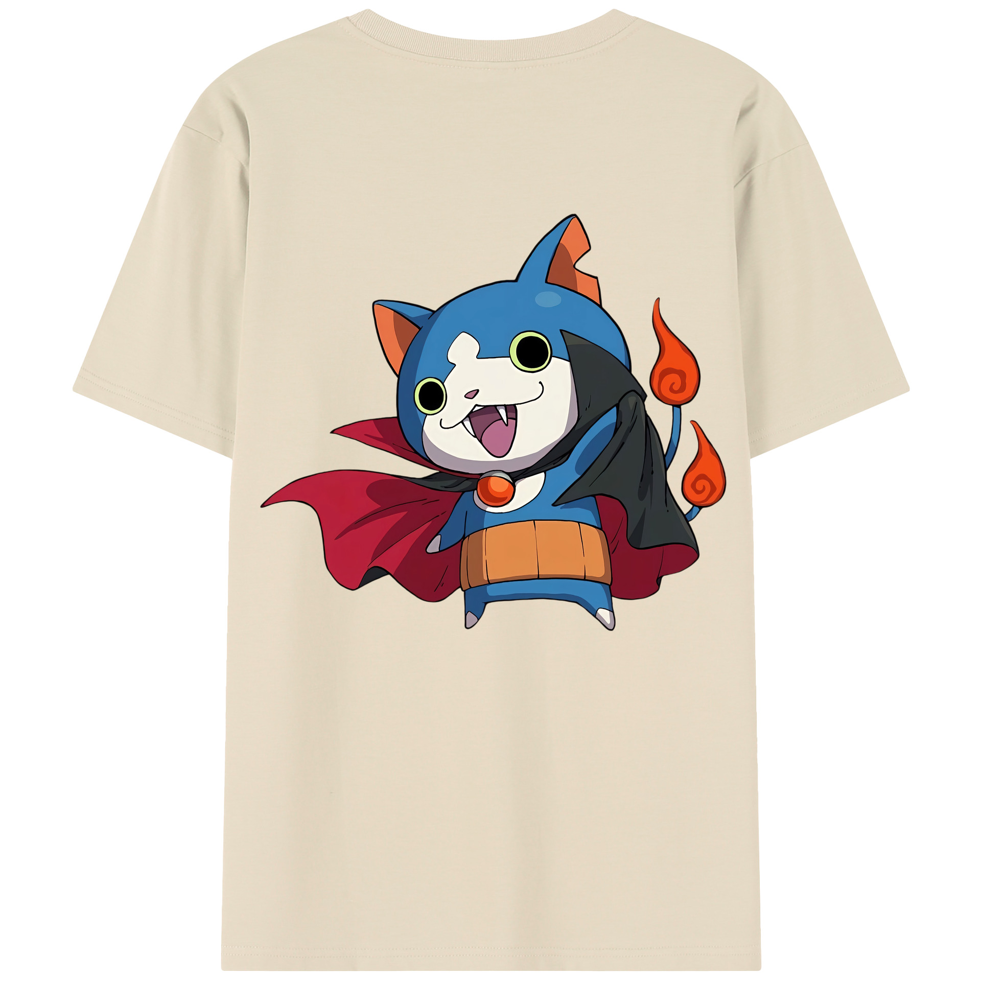 （画像用） 妖怪ウォッチ Yo-kai Watch 綿100％半袖Tシャツ（背面プリント）