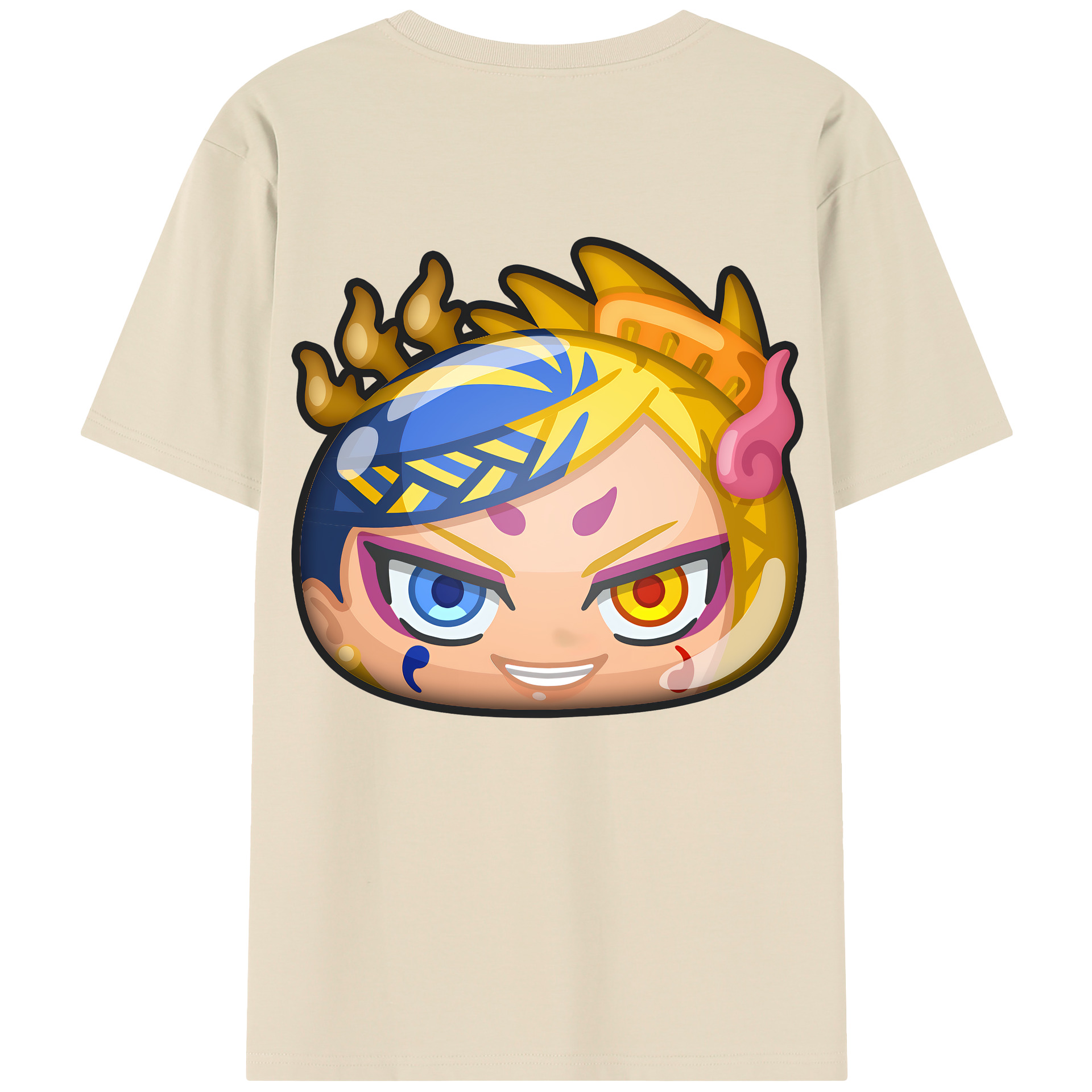 （画像用） 妖怪ウォッチ Yo-kai Watch 綿100％半袖Tシャツ（背面プリント）