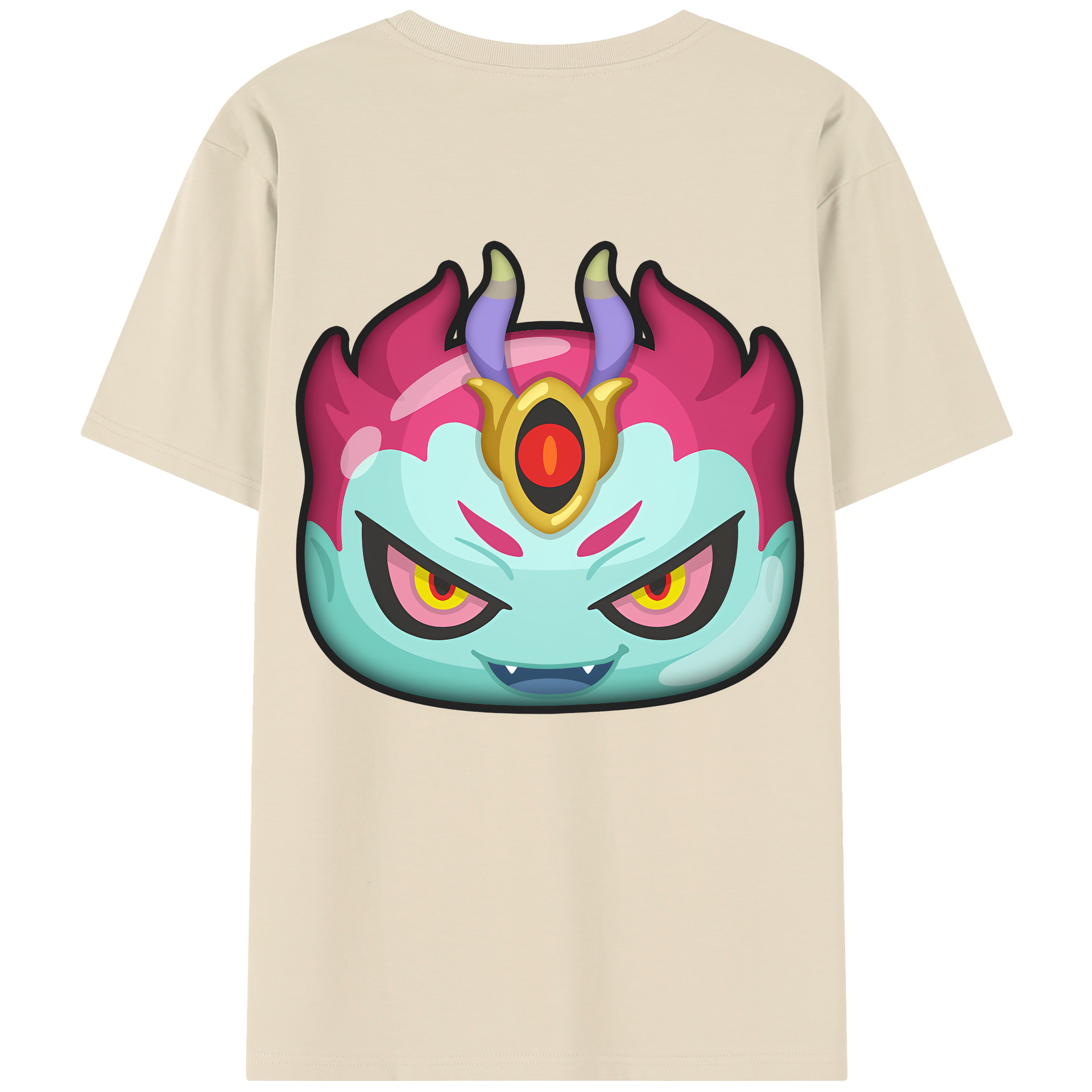 （画像用） 妖怪ウォッチ Yo-kai Watch 綿100％半袖Tシャツ（背面プリント）