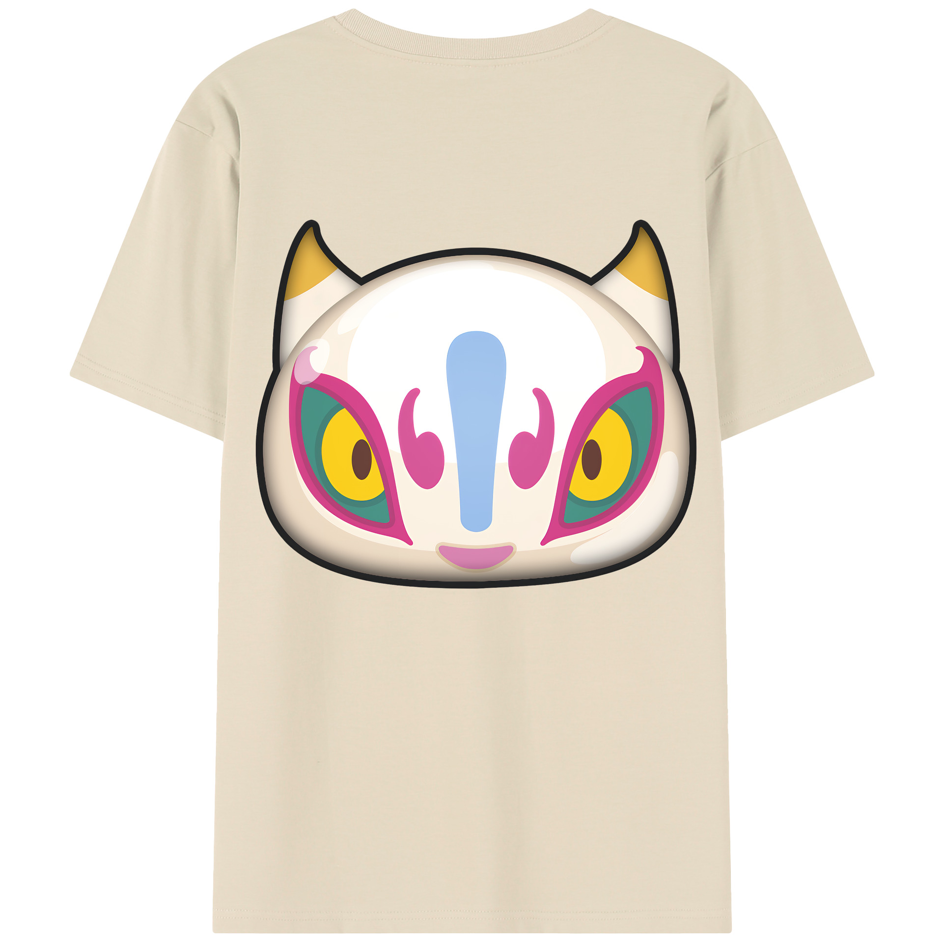 （画像用） 妖怪ウォッチ Yo-kai Watch 綿100％半袖Tシャツ（背面プリント）
