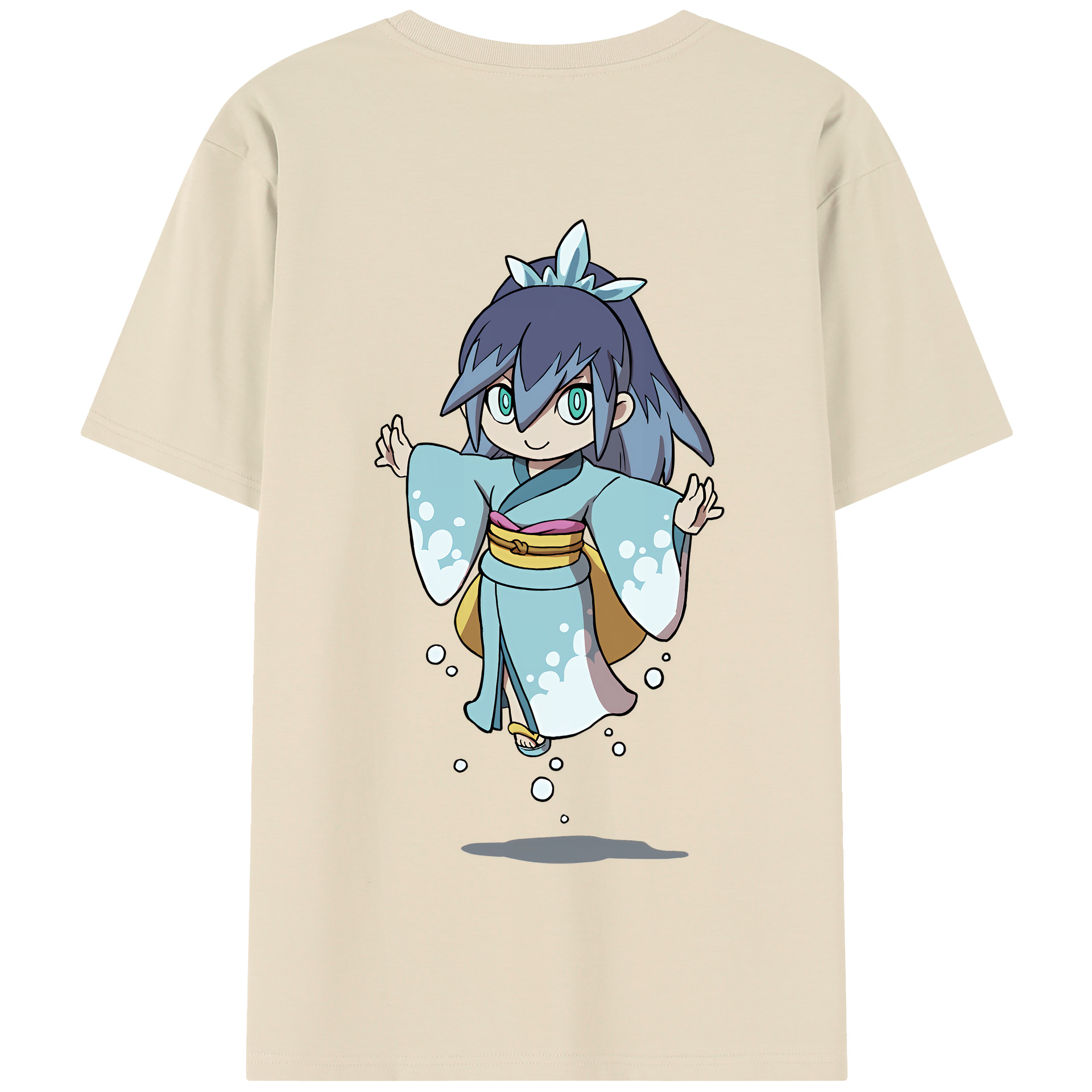 （画像用） 妖怪ウォッチ Yo-kai Watch 綿100％半袖Tシャツ（背面プリント）