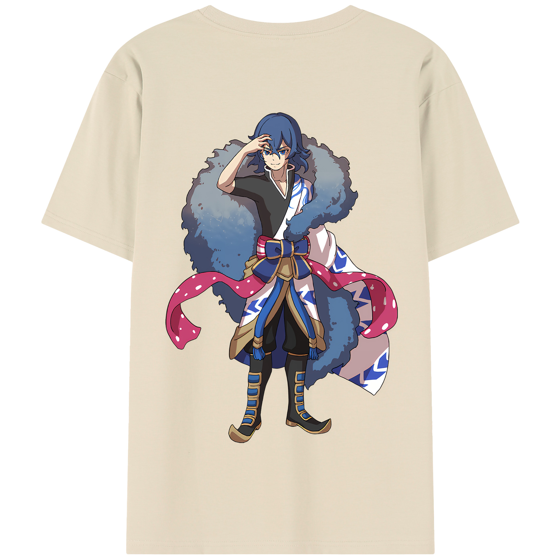 （画像用） 妖怪ウォッチ Yo-kai Watch 綿100％半袖Tシャツ（背面プリント）