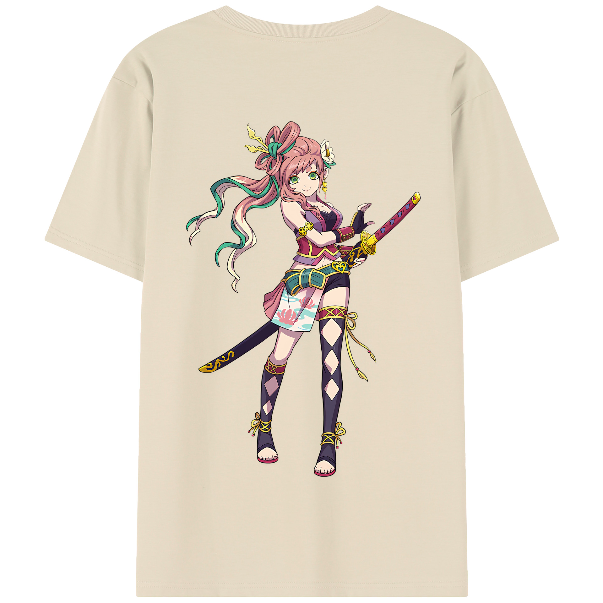 （画像用） 妖怪ウォッチ Yo-kai Watch 綿100％半袖Tシャツ（背面プリント）