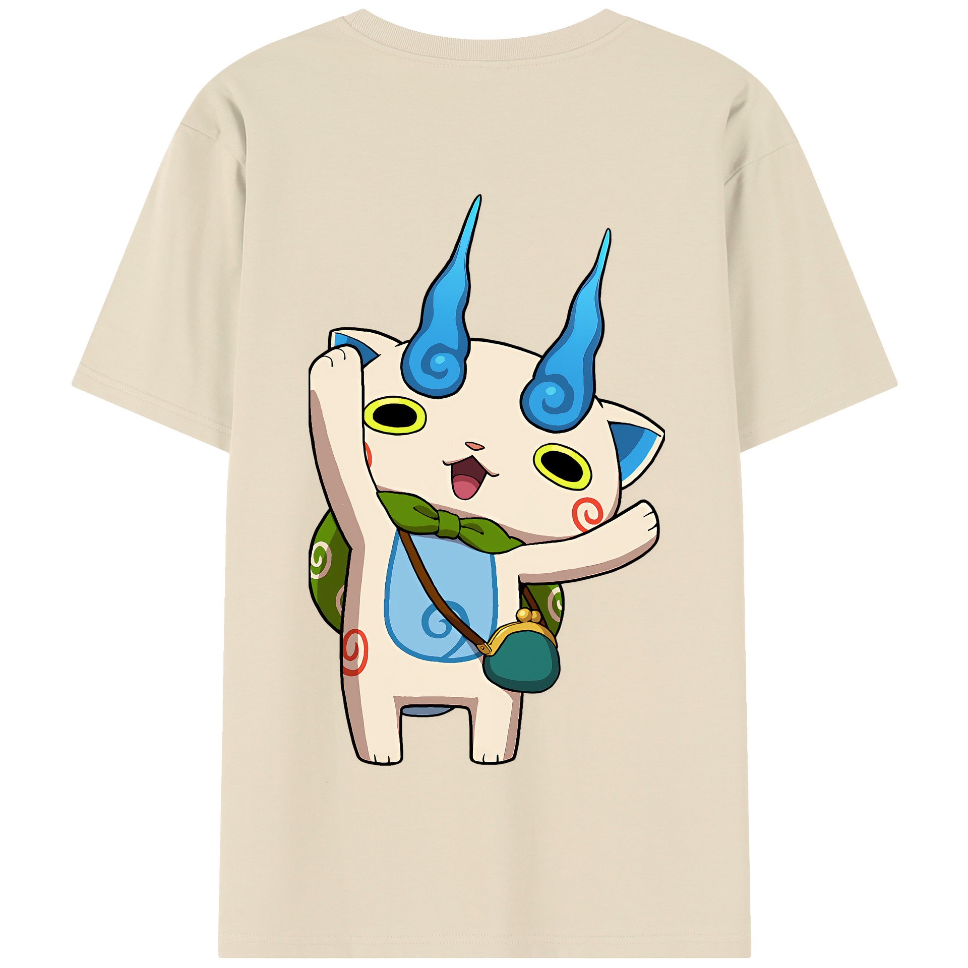 （画像用） 妖怪ウォッチ Yo-kai Watch 綿100％半袖Tシャツ（背面プリント）