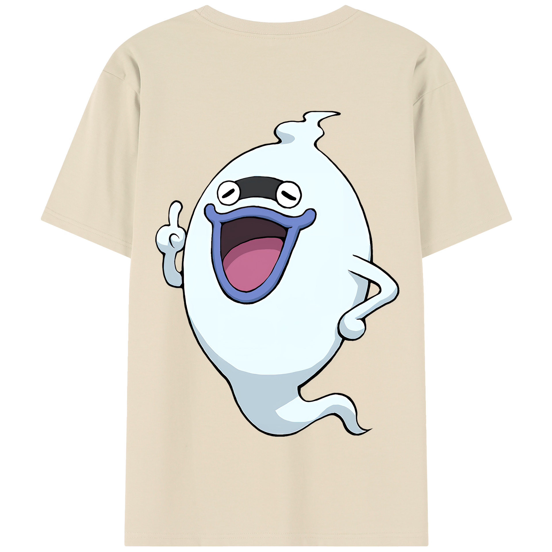 （画像用） 妖怪ウォッチ Yo-kai Watch 綿100％半袖Tシャツ（背面プリント）