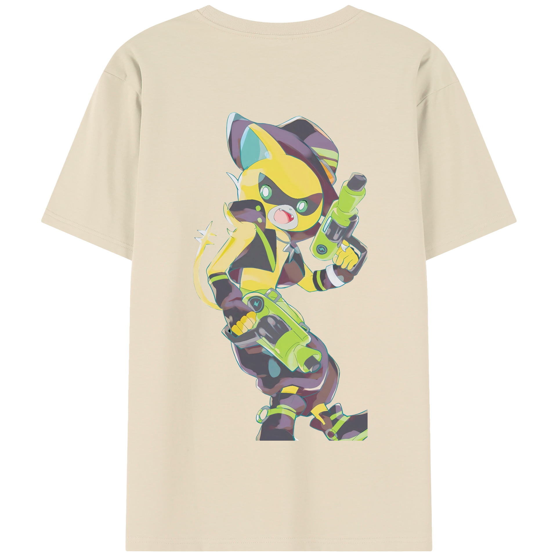（画像用） 妖怪ウォッチ Yo-kai Watch 綿100％半袖Tシャツ（背面プリント）