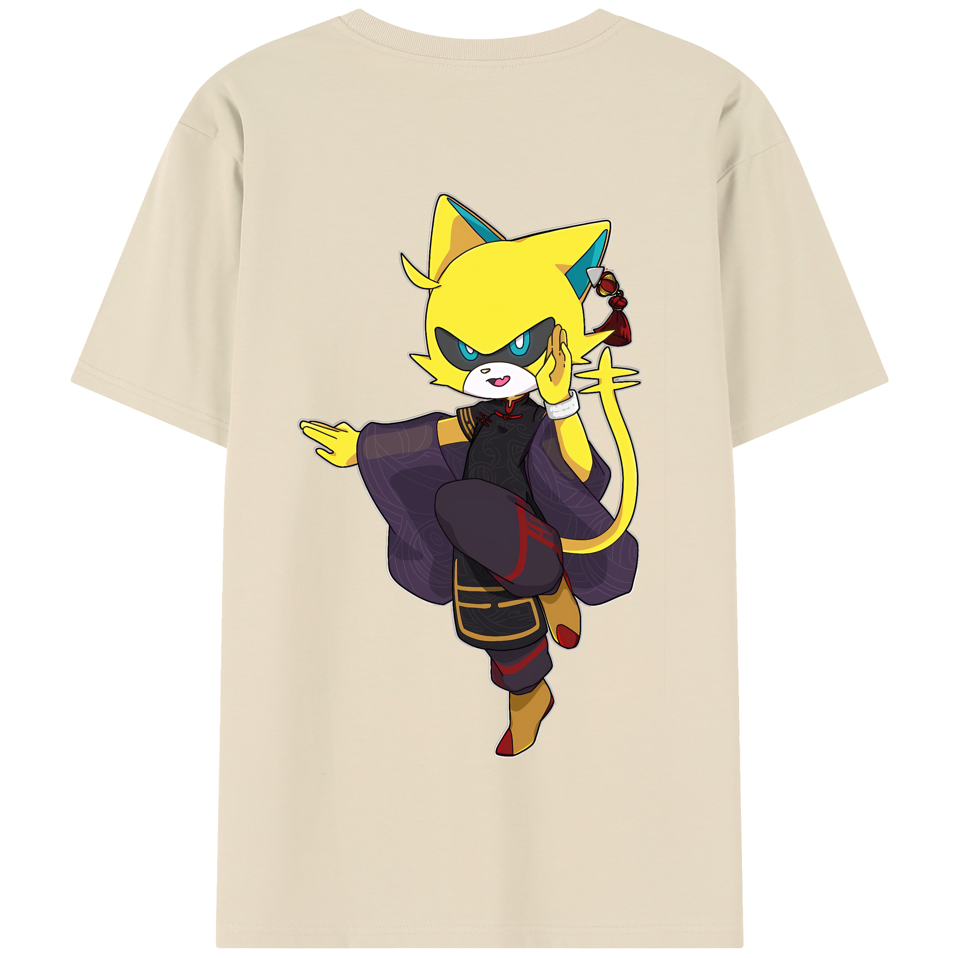 （画像用） 妖怪ウォッチ Yo-kai Watch 綿100％半袖Tシャツ（背面プリント）