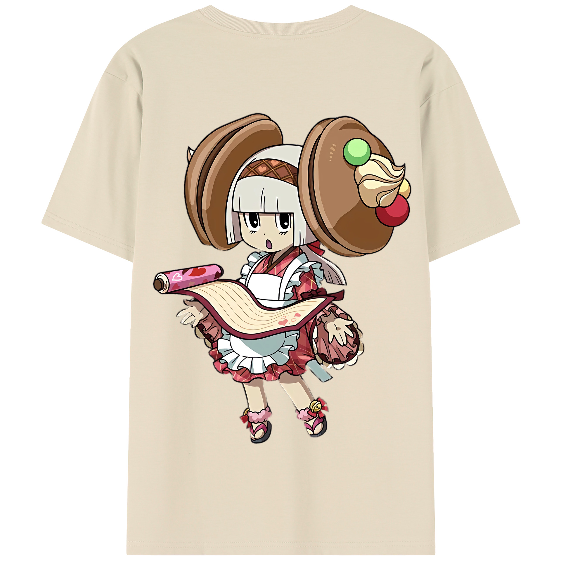 （画像用） 妖怪ウォッチ Yo-kai Watch 綿100％半袖Tシャツ（背面プリント）