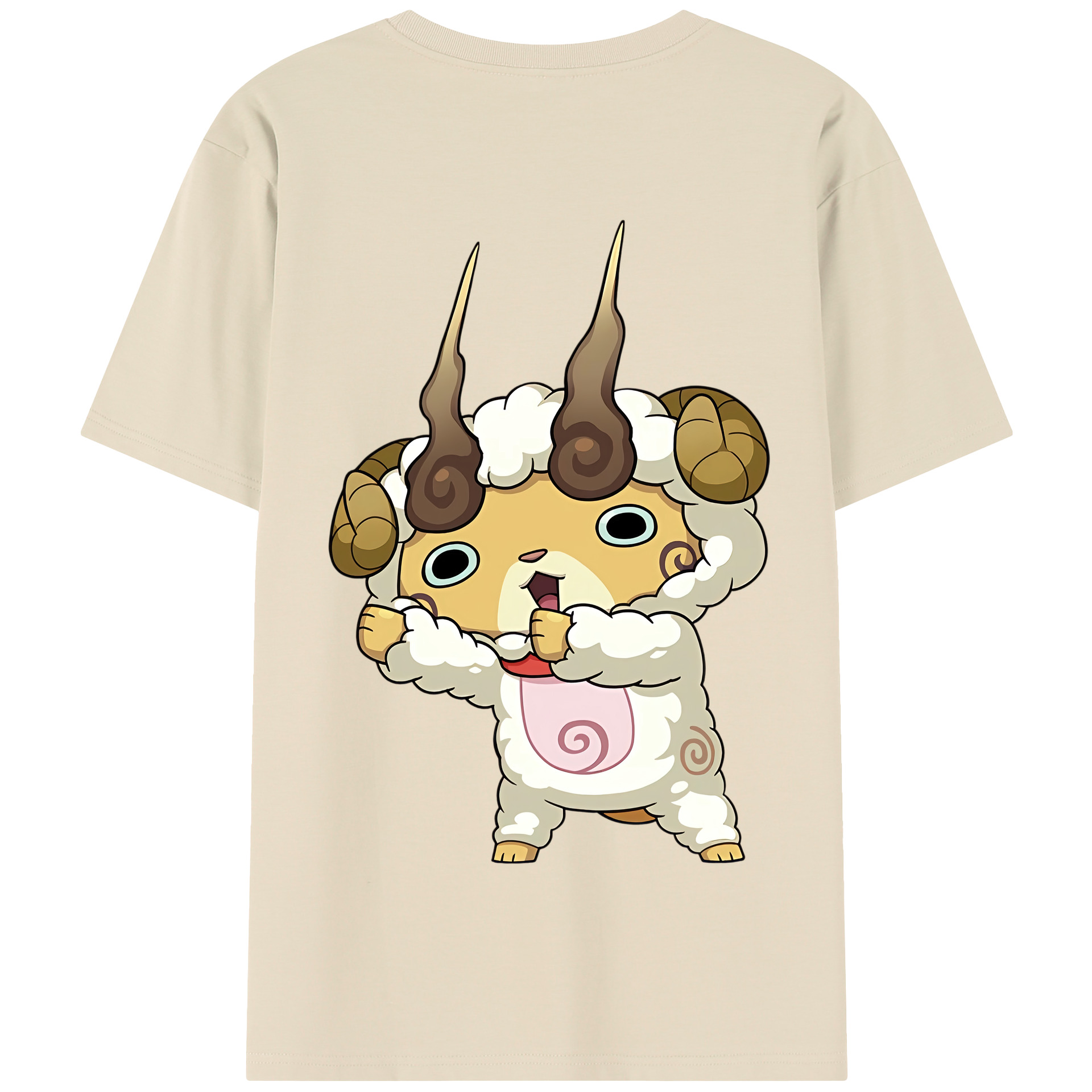 （画像用） 妖怪ウォッチ Yo-kai Watch 綿100％半袖Tシャツ（背面プリント）