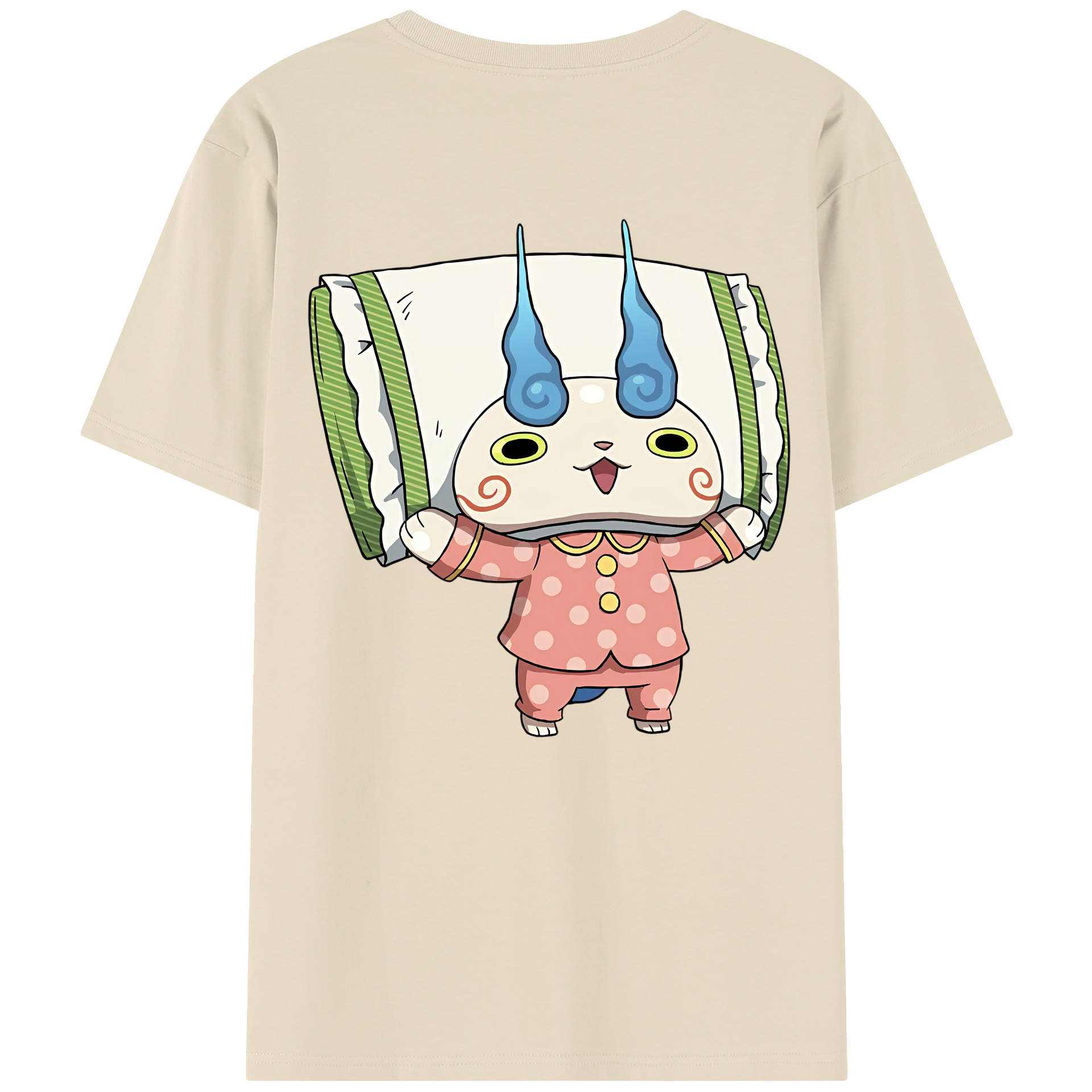 （画像用） 妖怪ウォッチ Yo-kai Watch 綿100％半袖Tシャツ（背面プリント）
