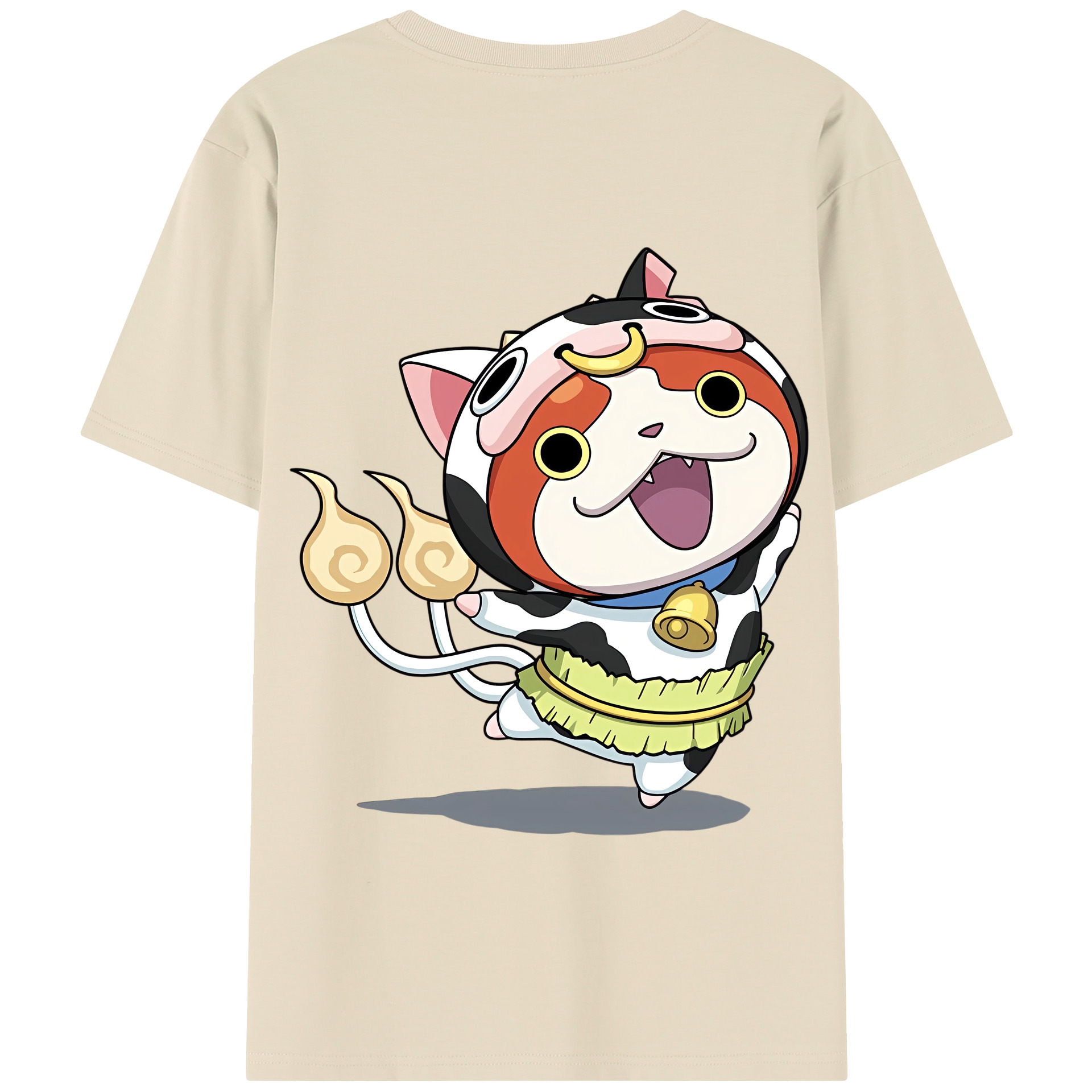 （画像用） 妖怪ウォッチ Yo-kai Watch 綿100％半袖Tシャツ（背面プリント）