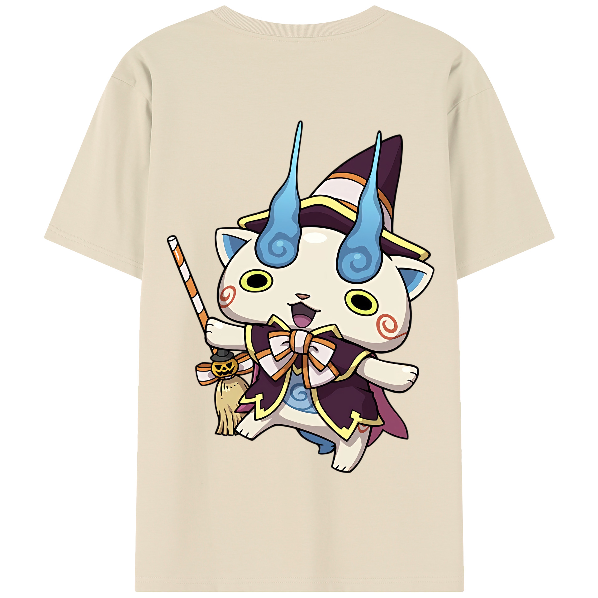 （画像用） 妖怪ウォッチ Yo-kai Watch 綿100％半袖Tシャツ（背面プリント）