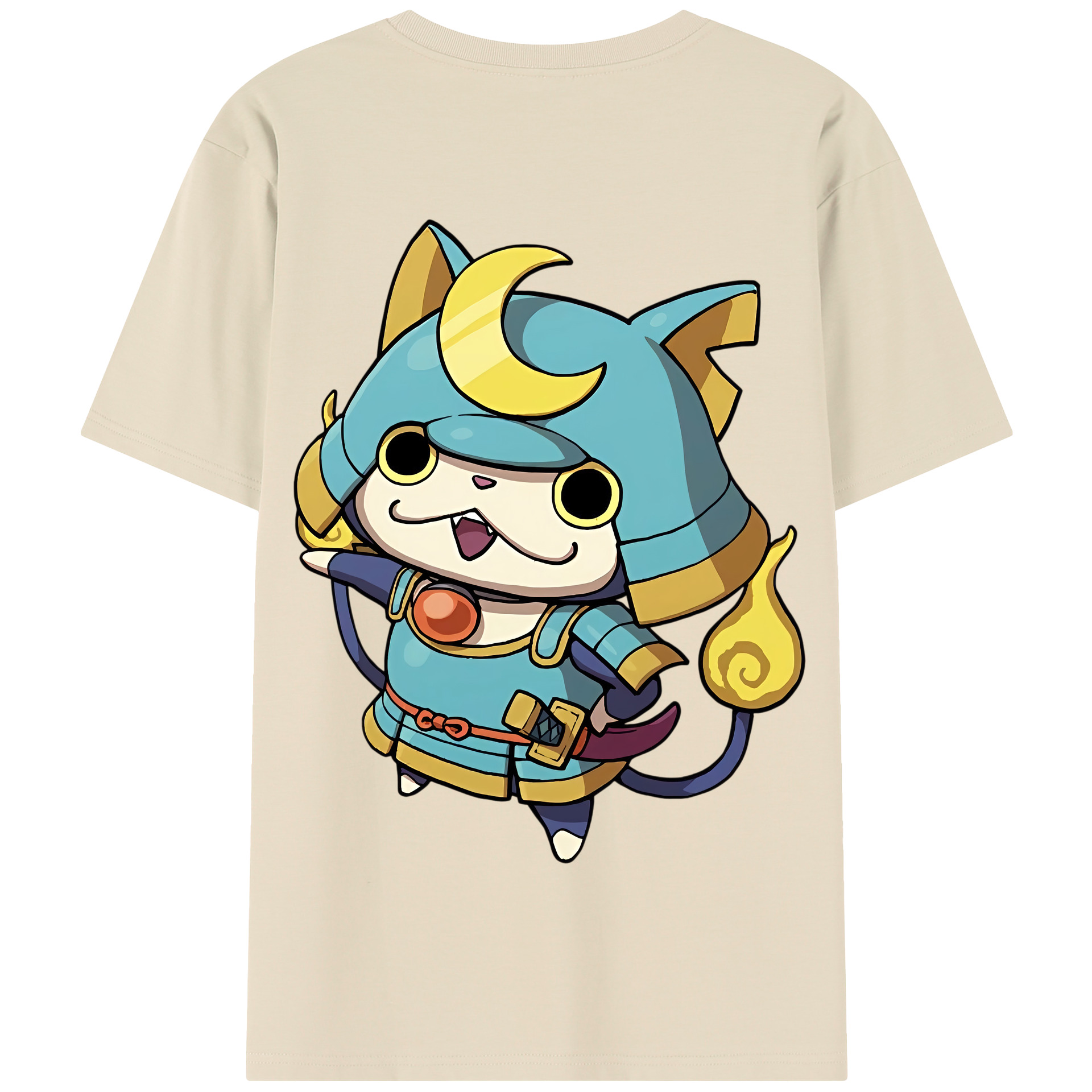 （画像用） 妖怪ウォッチ Yo-kai Watch 綿100％半袖Tシャツ（背面プリント）