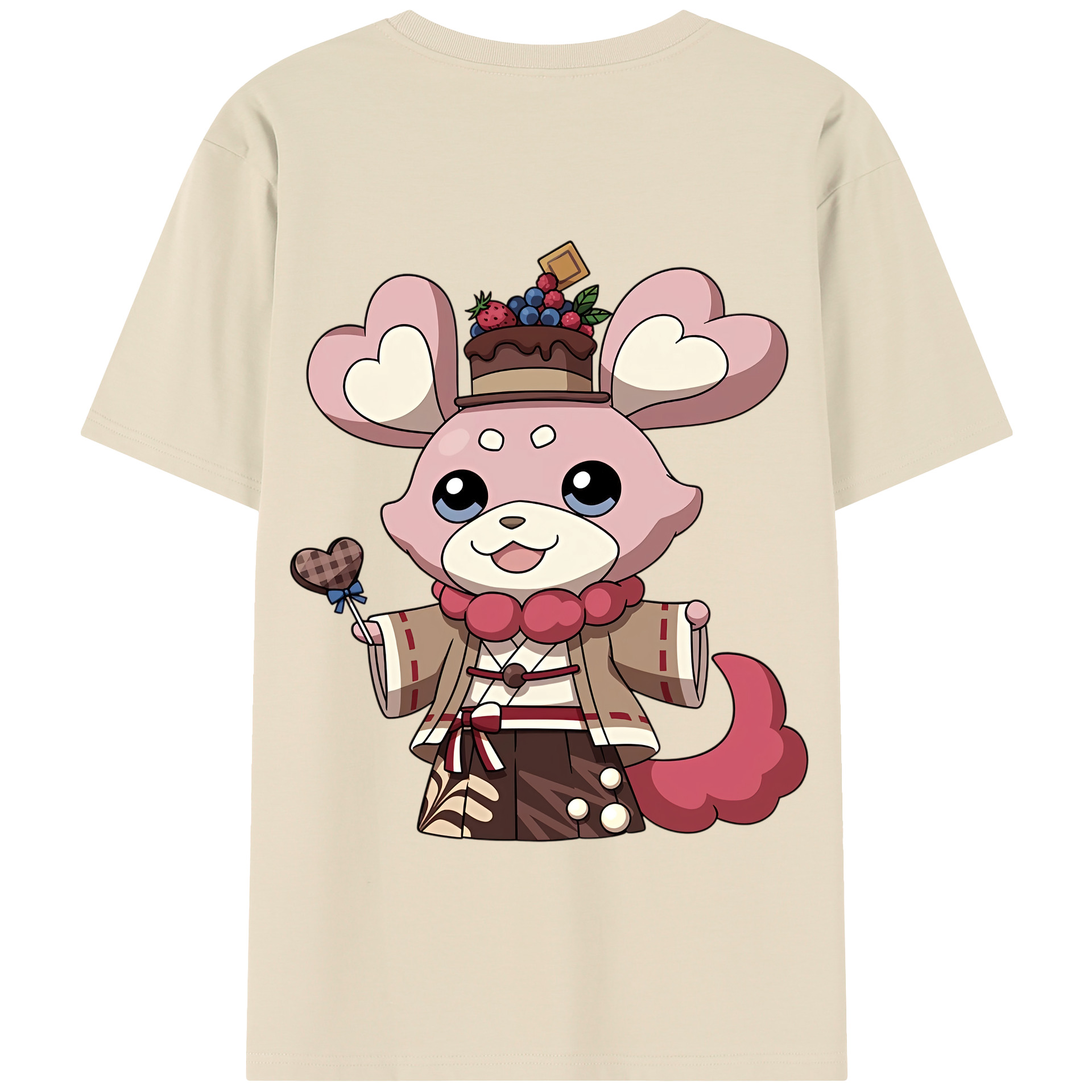 （画像用） 妖怪ウォッチ Yo-kai Watch 綿100％半袖Tシャツ（背面プリント）
