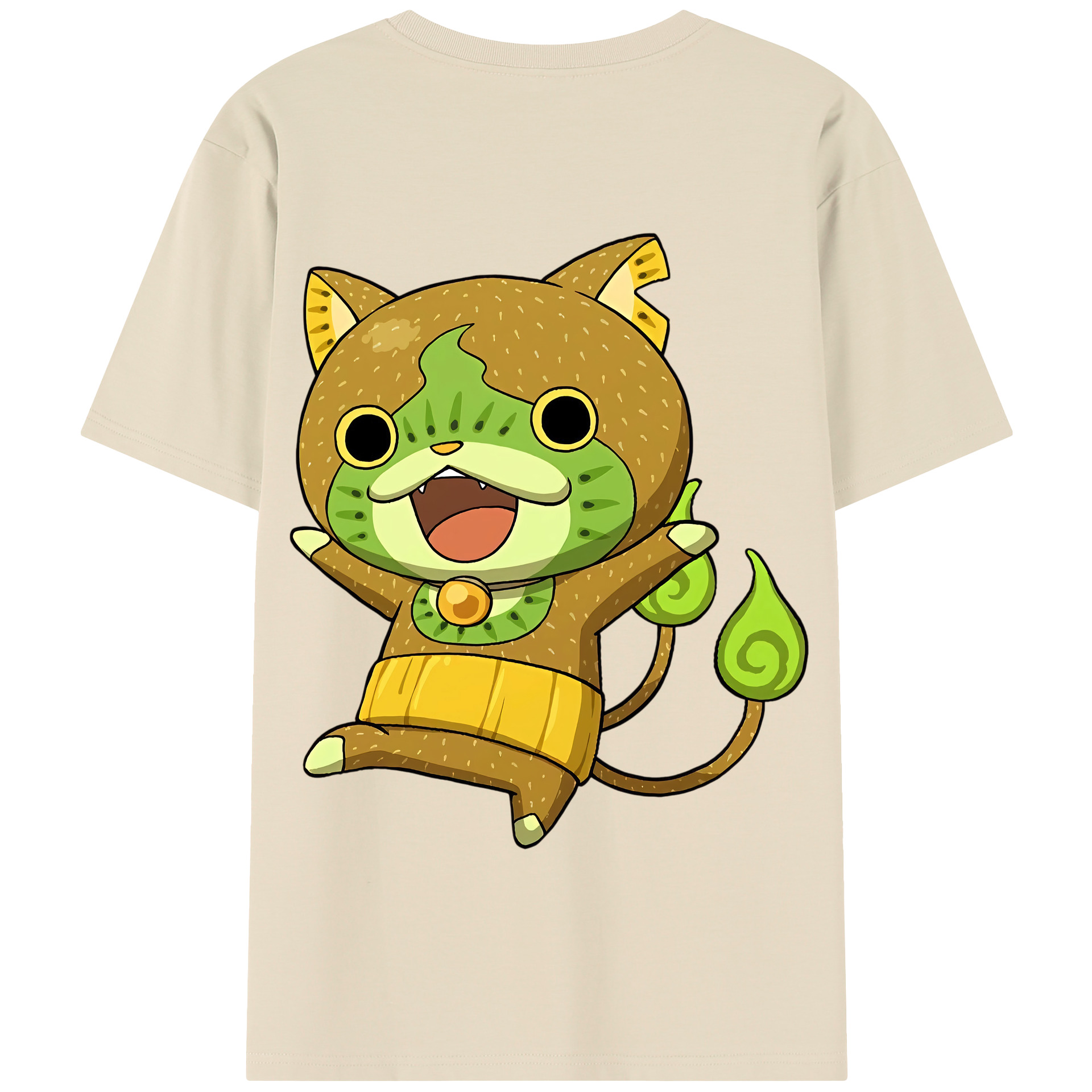 （画像用） 妖怪ウォッチ Yo-kai Watch 綿100％半袖Tシャツ（背面プリント）
