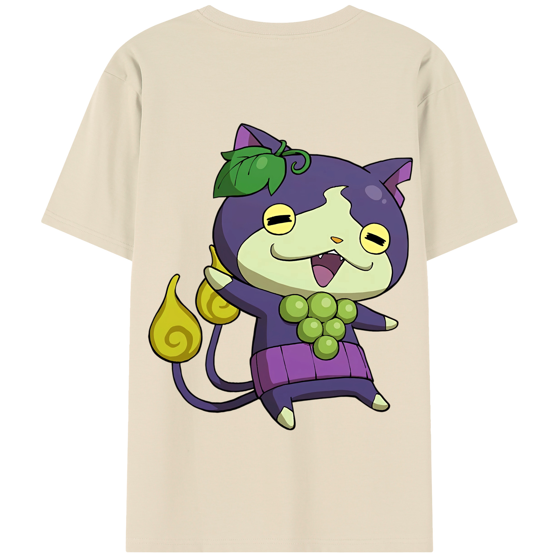 （画像用） 妖怪ウォッチ Yo-kai Watch 綿100％半袖Tシャツ（背面プリント）