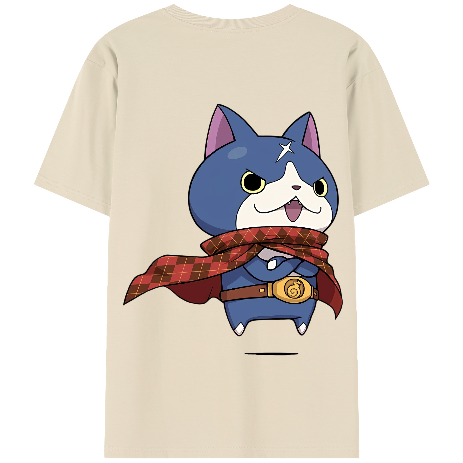 （画像用） 妖怪ウォッチ Yo-kai Watch 綿100％半袖Tシャツ（背面プリント）