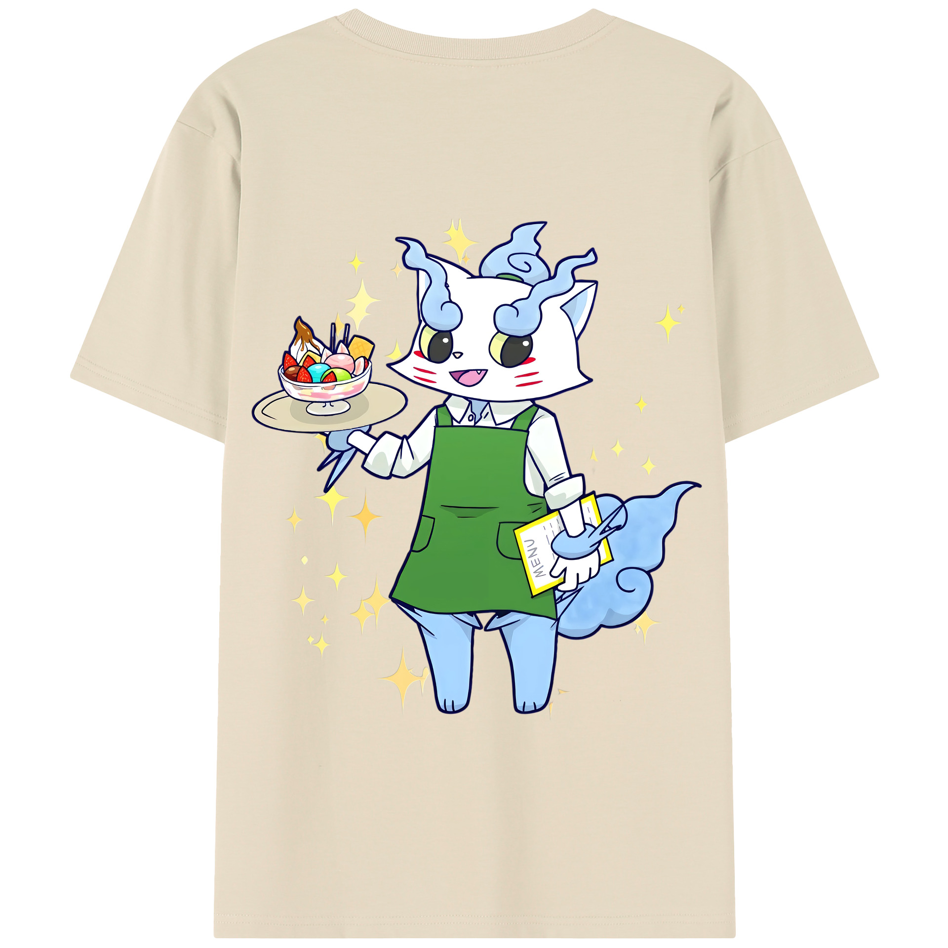 （画像用） 妖怪ウォッチ Yo-kai Watch 綿100％半袖Tシャツ（背面プリント）