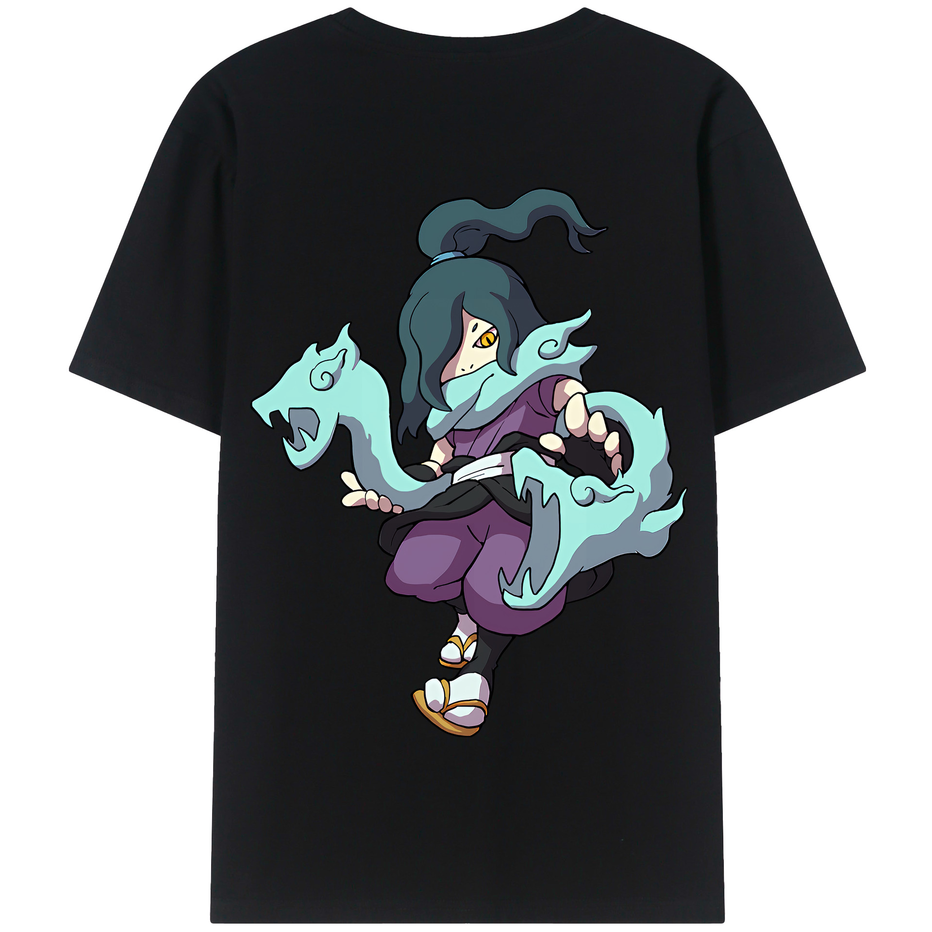 （画像用） 妖怪ウォッチ Yo-kai Watch 綿100％半袖Tシャツ（背面プリント）
