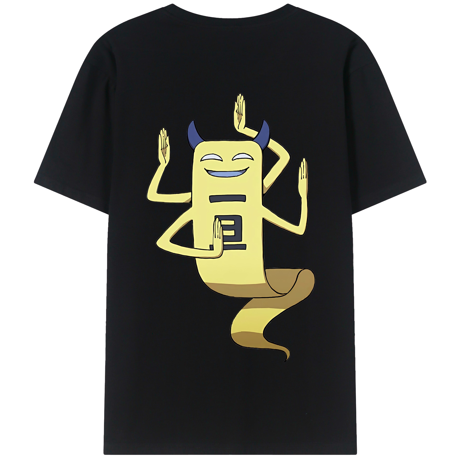 （画像用） 妖怪ウォッチ Yo-kai Watch 綿100％半袖Tシャツ（背面プリント）