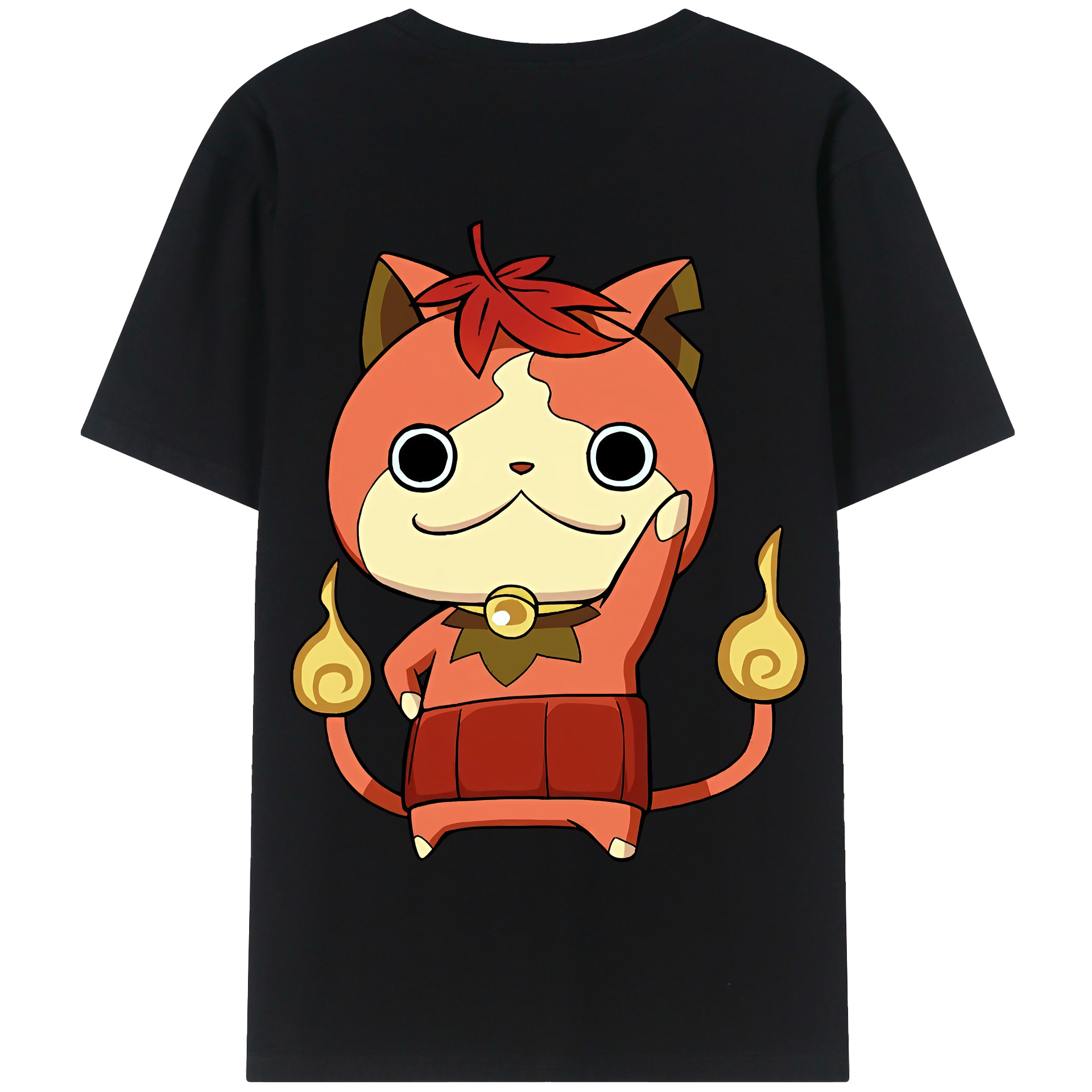 （画像用） 妖怪ウォッチ Yo-kai Watch 綿100％半袖Tシャツ（背面プリント）