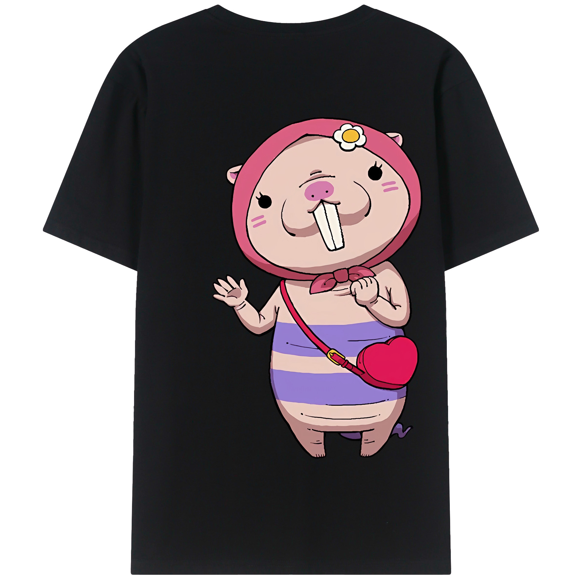 （画像用） 妖怪ウォッチ Yo-kai Watch 綿100％半袖Tシャツ（背面プリント）