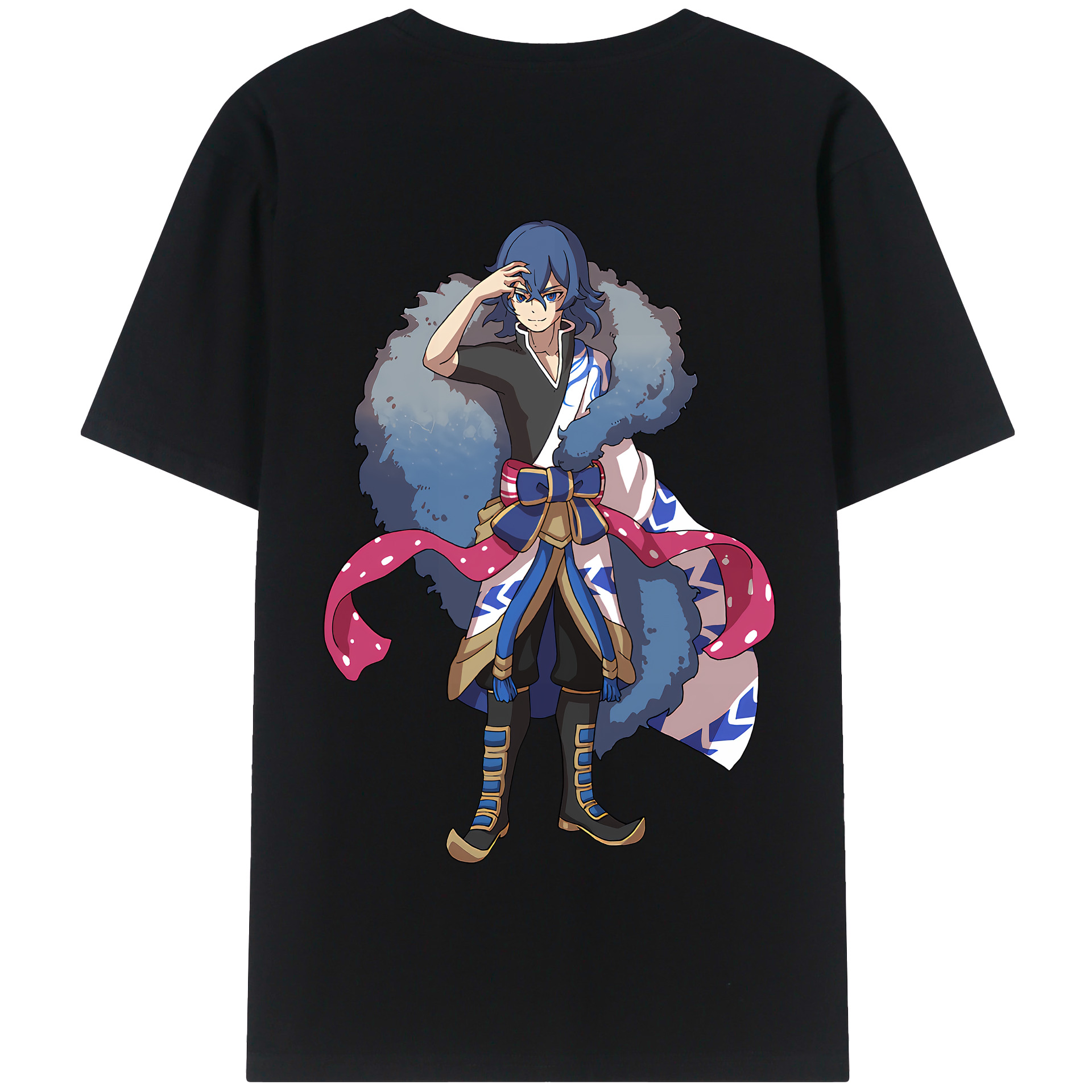 （画像用） 妖怪ウォッチ Yo-kai Watch 綿100％半袖Tシャツ（背面プリント）