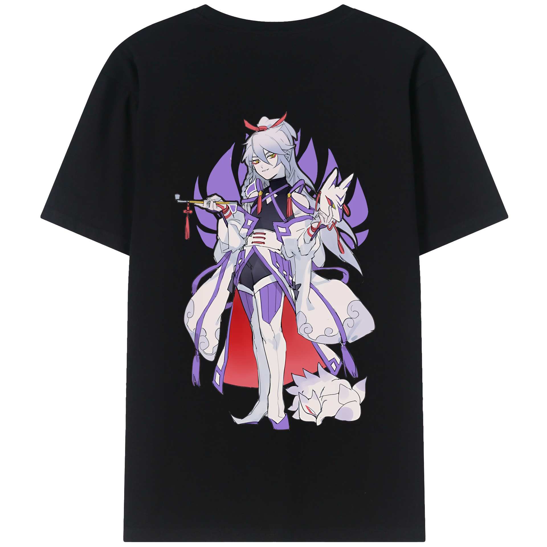 （画像用） 妖怪ウォッチ Yo-kai Watch 綿100％半袖Tシャツ（背面プリント）