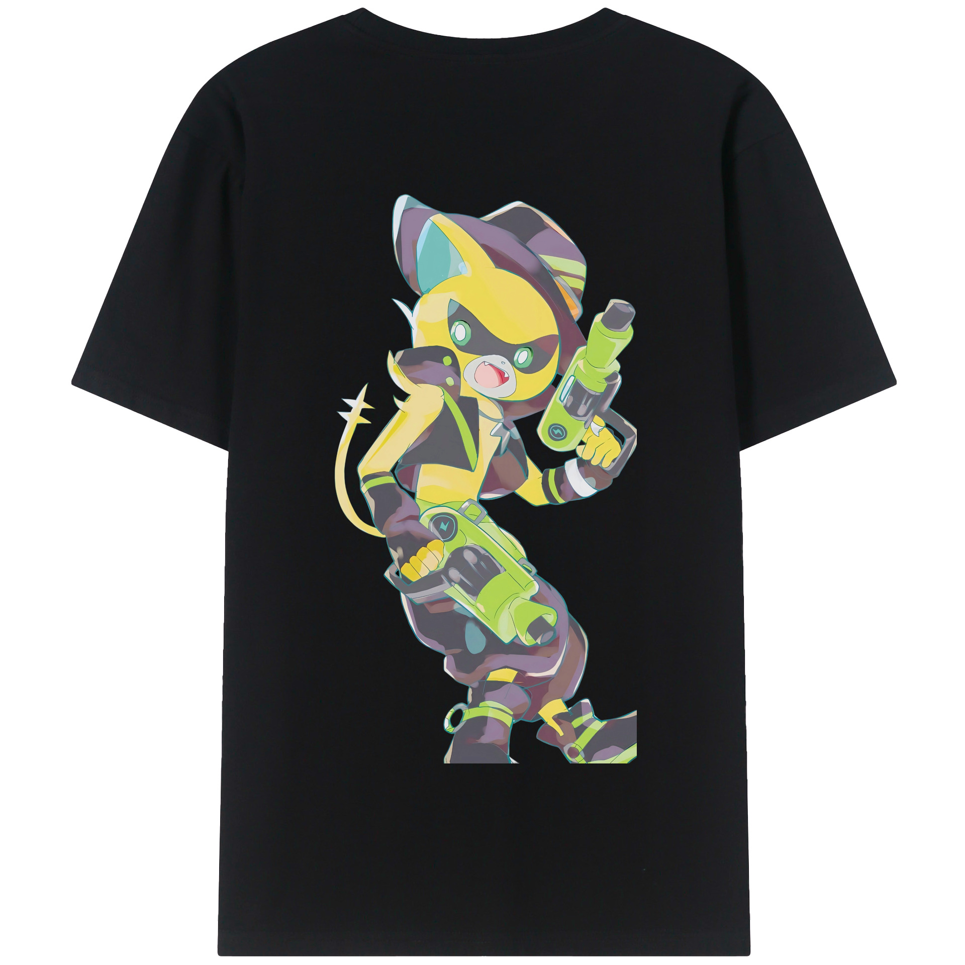 （画像用） 妖怪ウォッチ Yo-kai Watch 綿100％半袖Tシャツ（背面プリント）