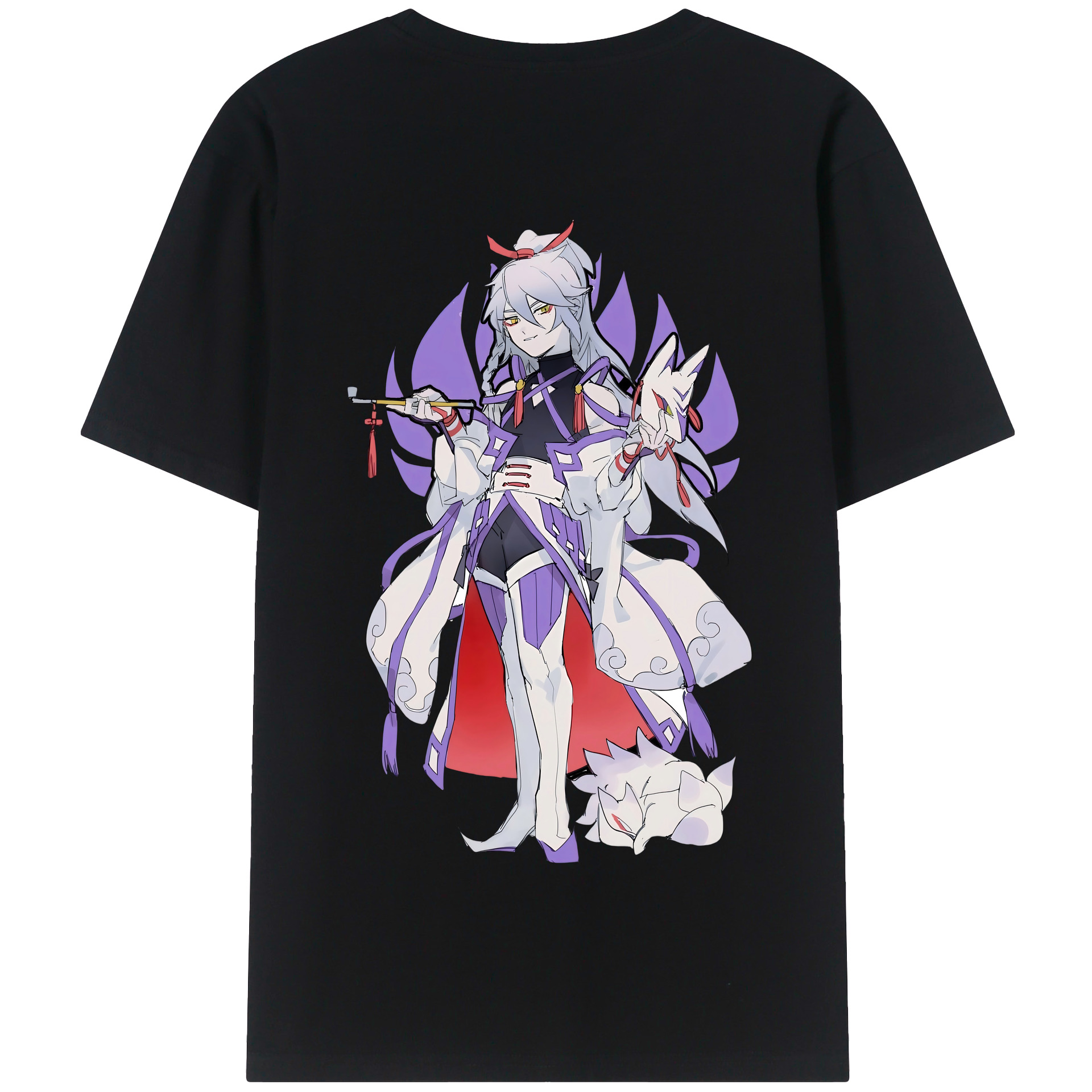 （画像用） 妖怪ウォッチ Yo-kai Watch 綿100％半袖Tシャツ（背面プリント）