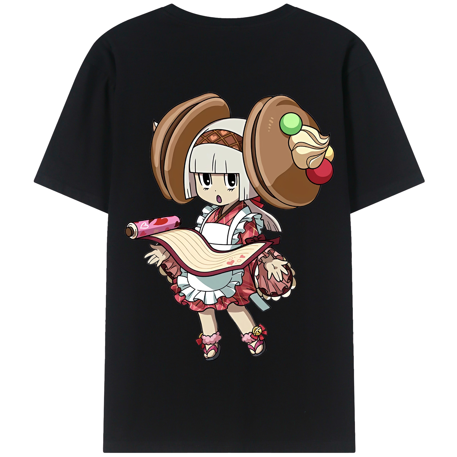 （画像用） 妖怪ウォッチ Yo-kai Watch 綿100％半袖Tシャツ（背面プリント）