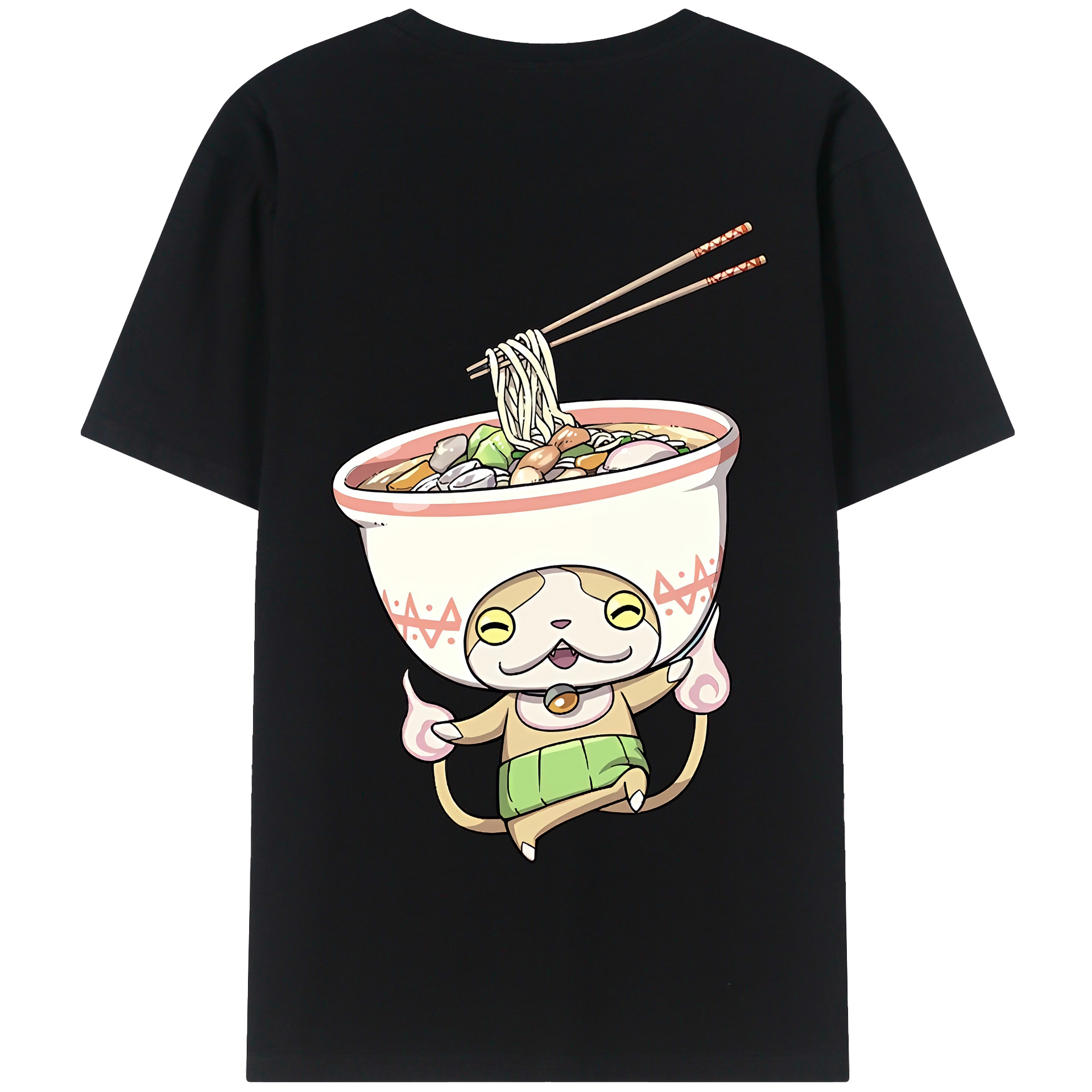 （画像用） 妖怪ウォッチ Yo-kai Watch 綿100％半袖Tシャツ（背面プリント）