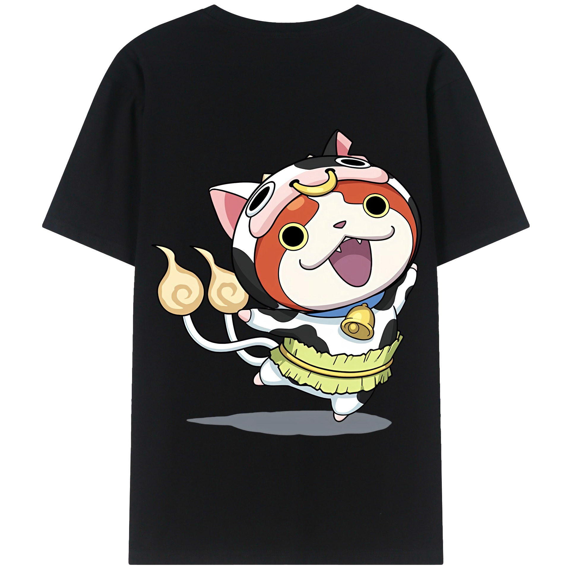 （画像用） 妖怪ウォッチ Yo-kai Watch 綿100％半袖Tシャツ（背面プリント）