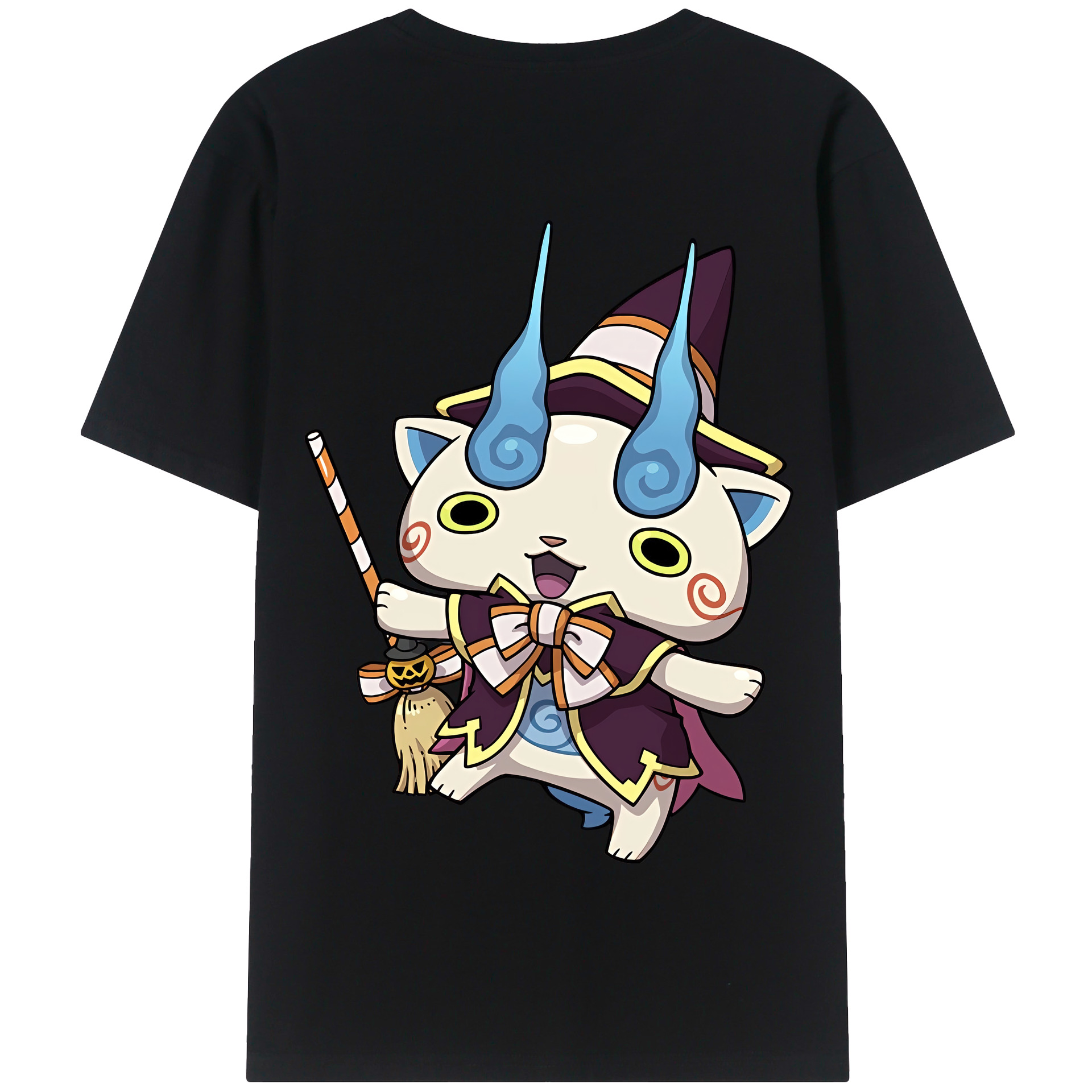 （画像用） 妖怪ウォッチ Yo-kai Watch 綿100％半袖Tシャツ（背面プリント）