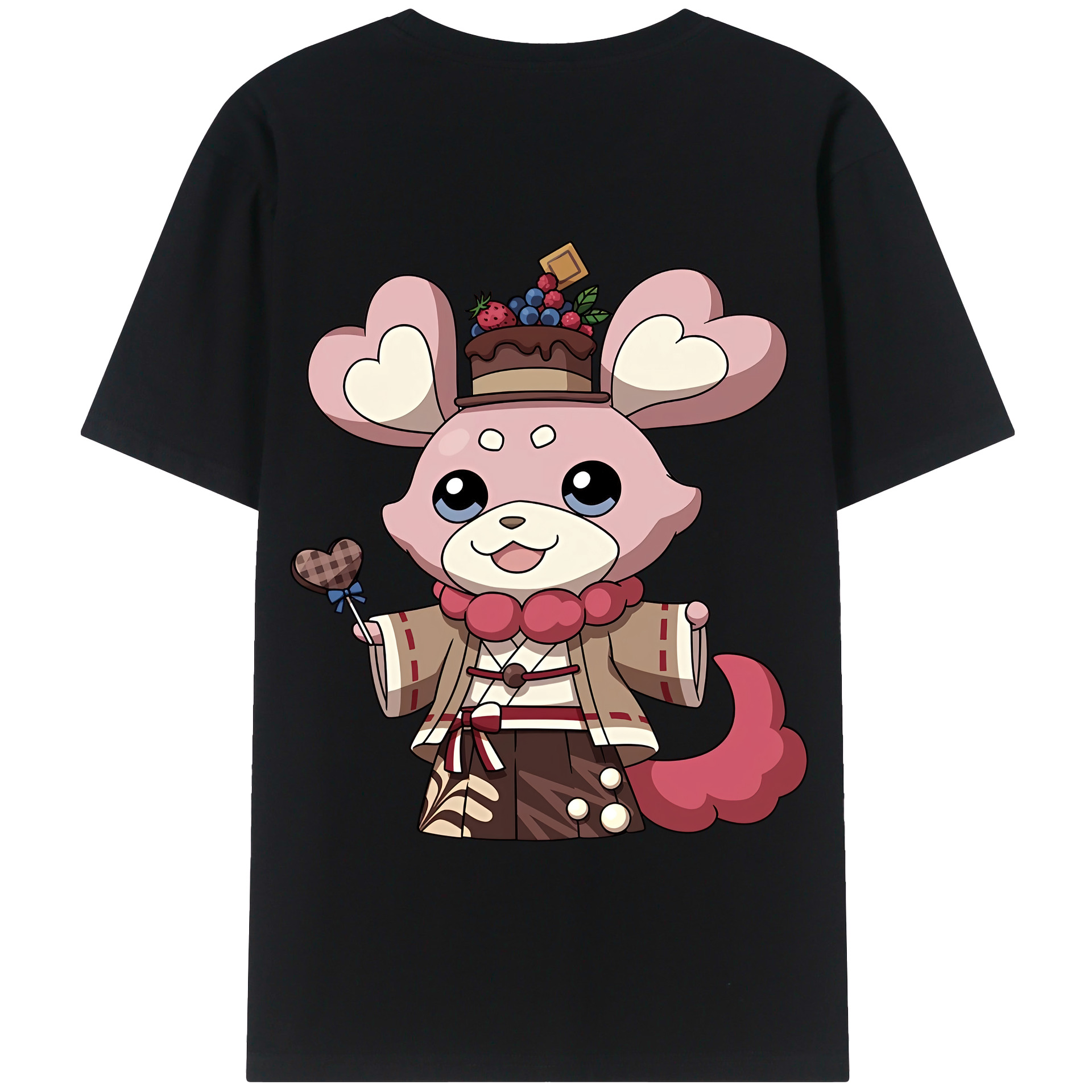 （画像用） 妖怪ウォッチ Yo-kai Watch 綿100％半袖Tシャツ（背面プリント）