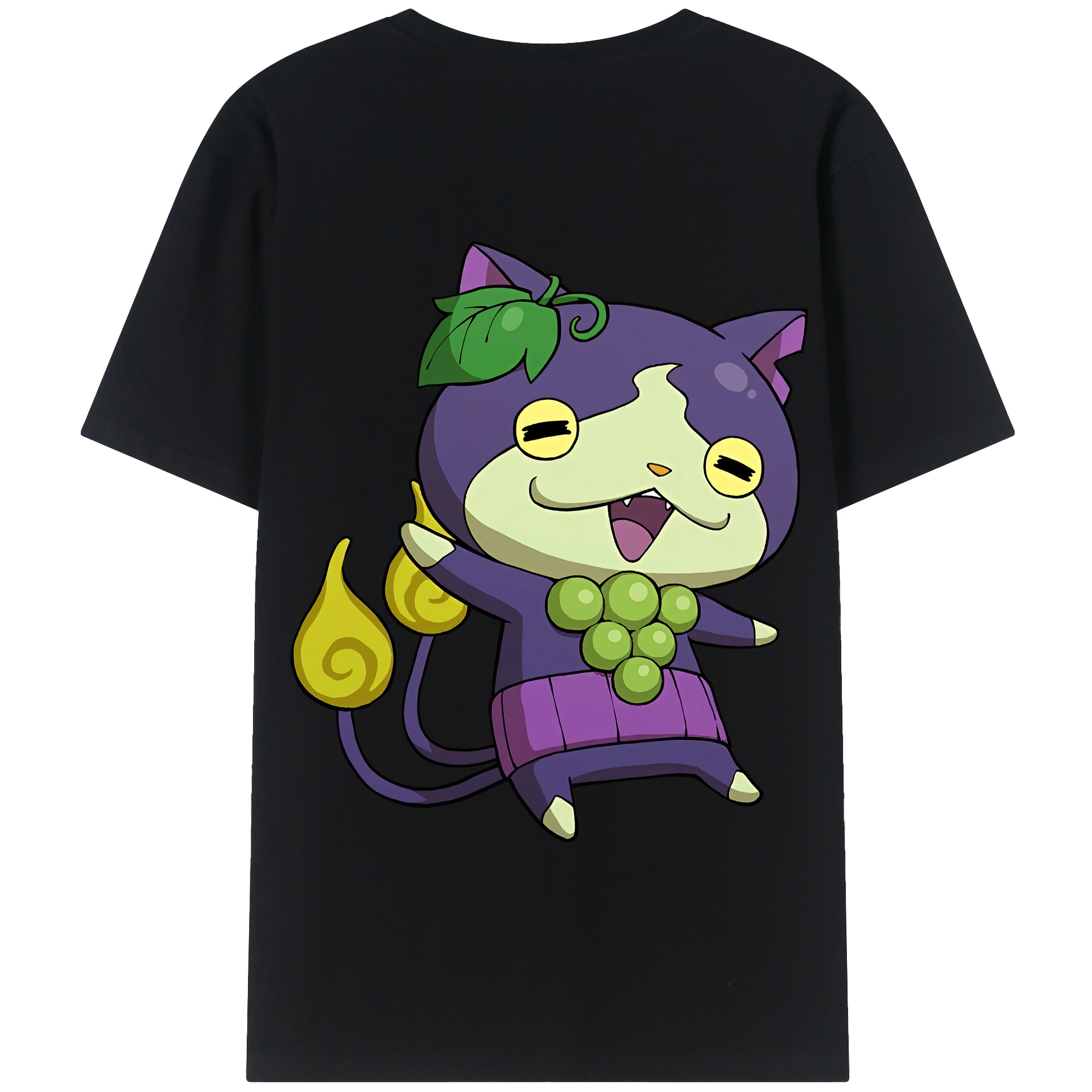 （画像用） 妖怪ウォッチ Yo-kai Watch 綿100％半袖Tシャツ（背面プリント）