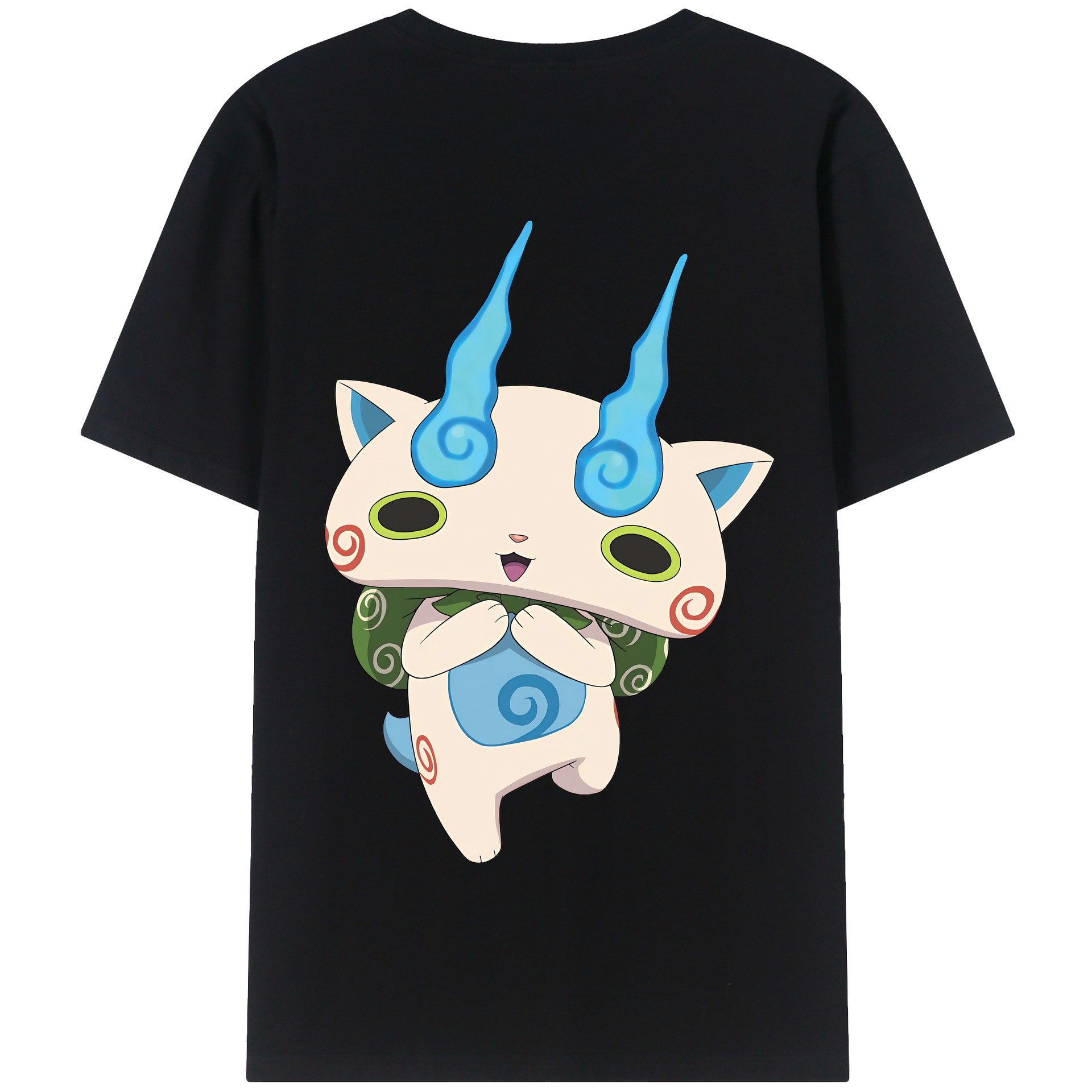 （画像用） 妖怪ウォッチ Yo-kai Watch 綿100％半袖Tシャツ（背面プリント）