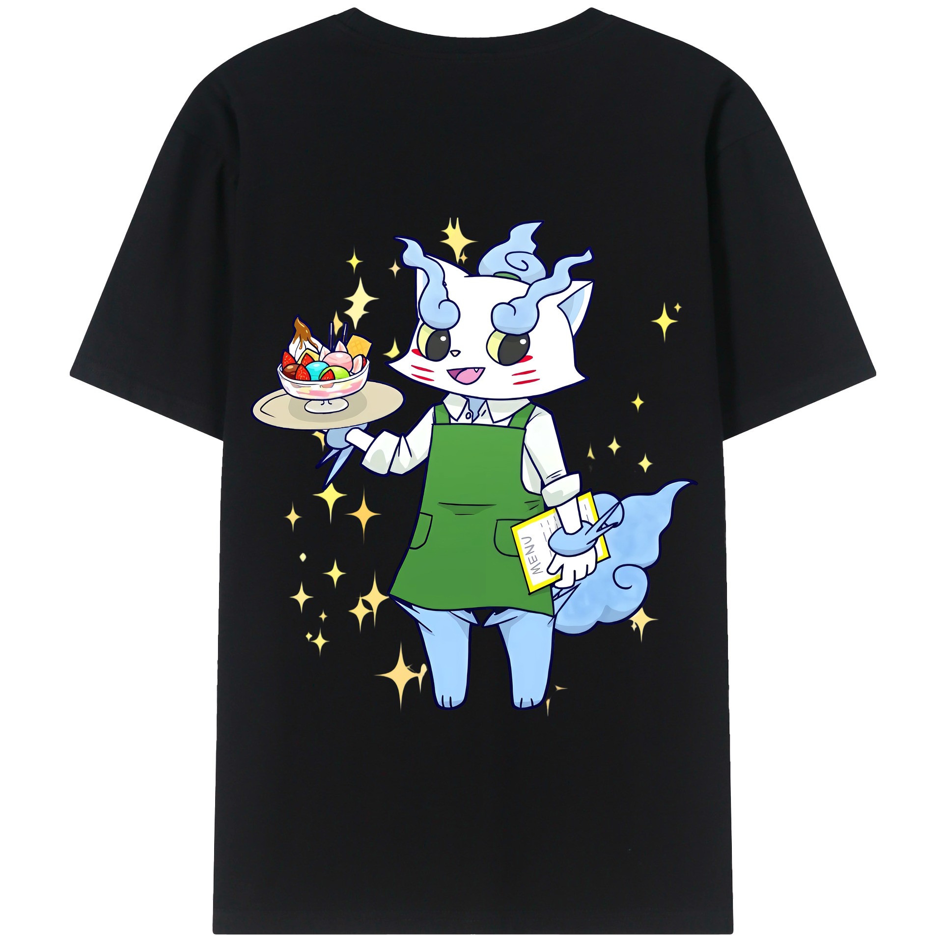 （画像用） 妖怪ウォッチ Yo-kai Watch 綿100％半袖Tシャツ（背面プリント）
