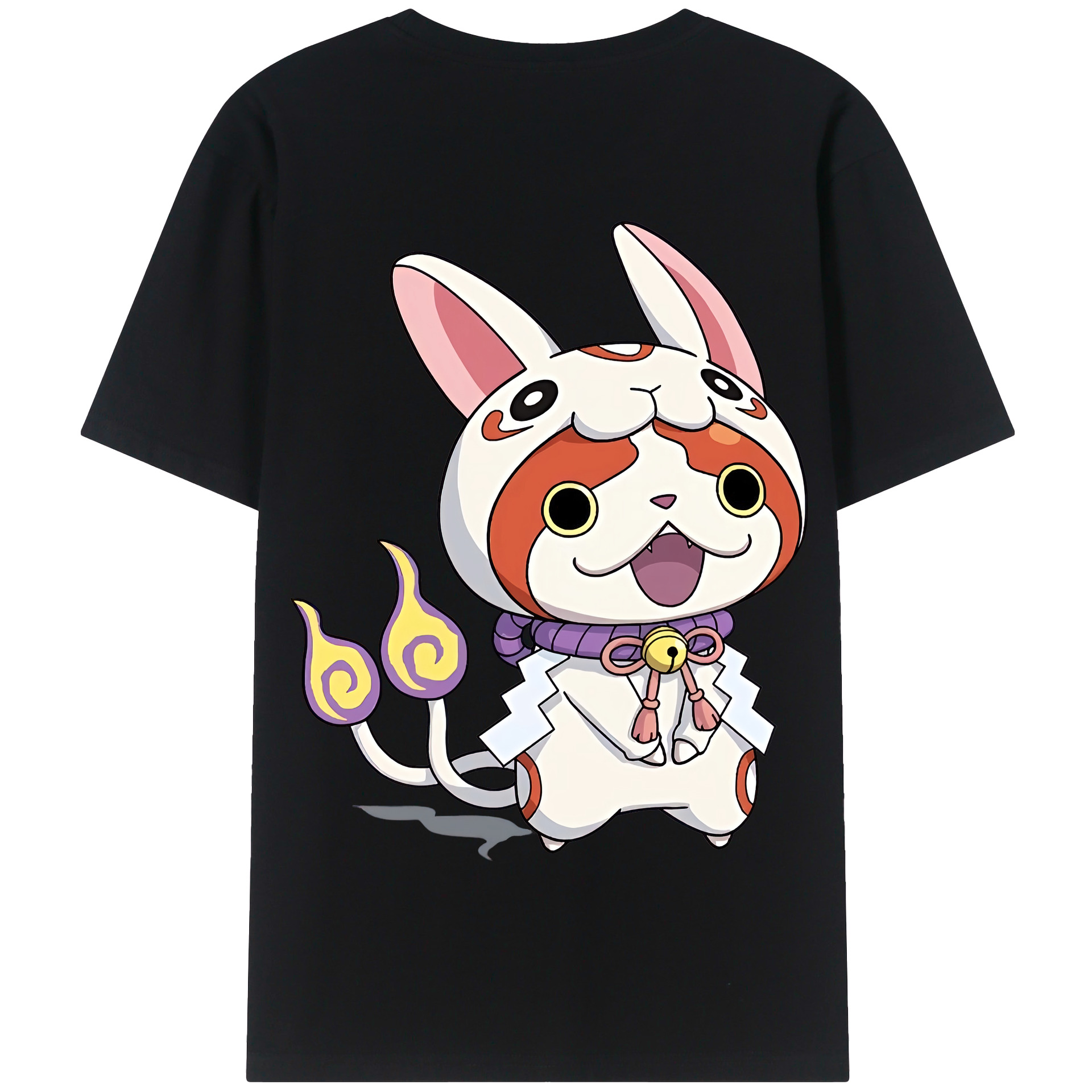 （画像用） 妖怪ウォッチ Yo-kai Watch 綿100％半袖Tシャツ（背面プリント）