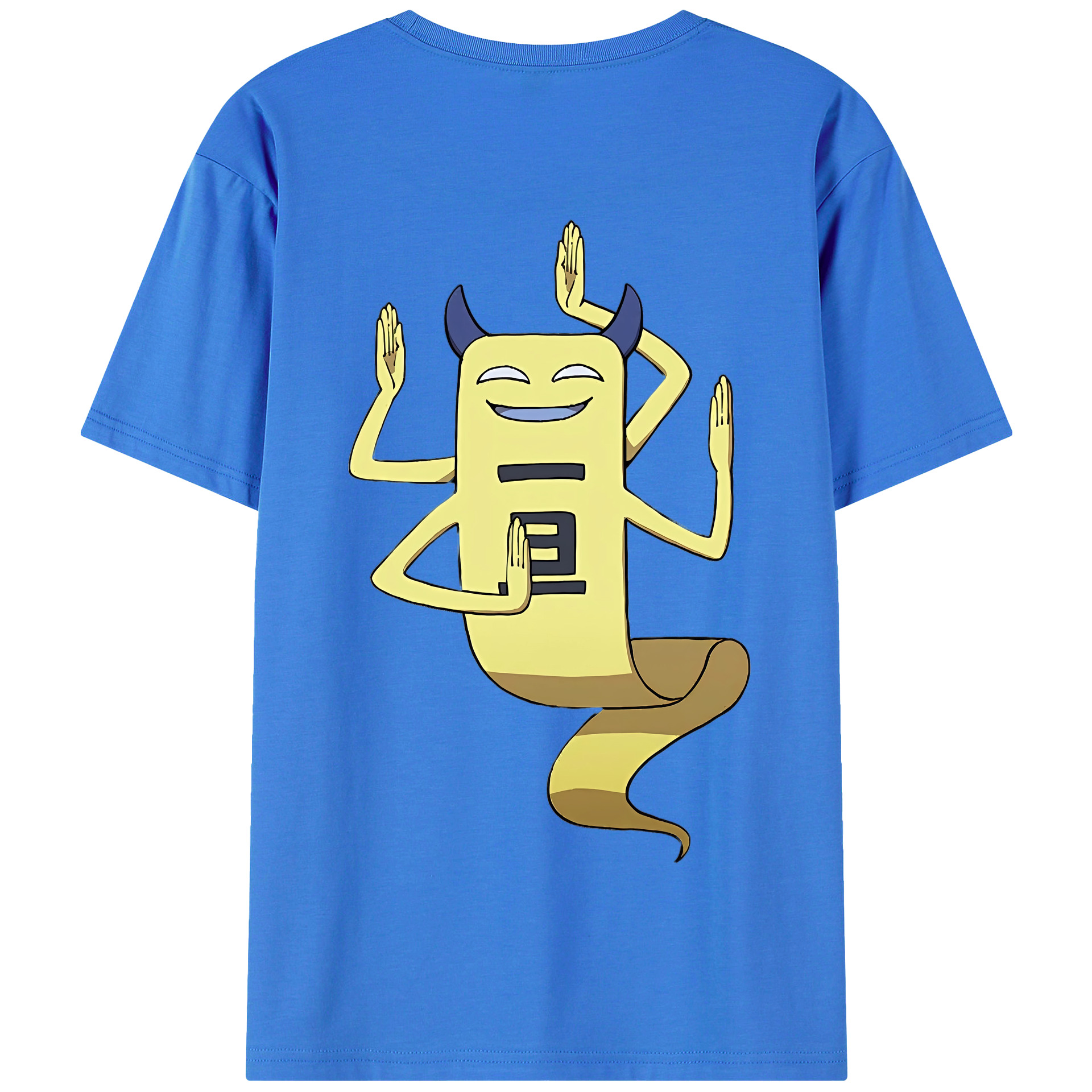 （画像用） 妖怪ウォッチ Yo-kai Watch 綿100％半袖Tシャツ（背面プリント）