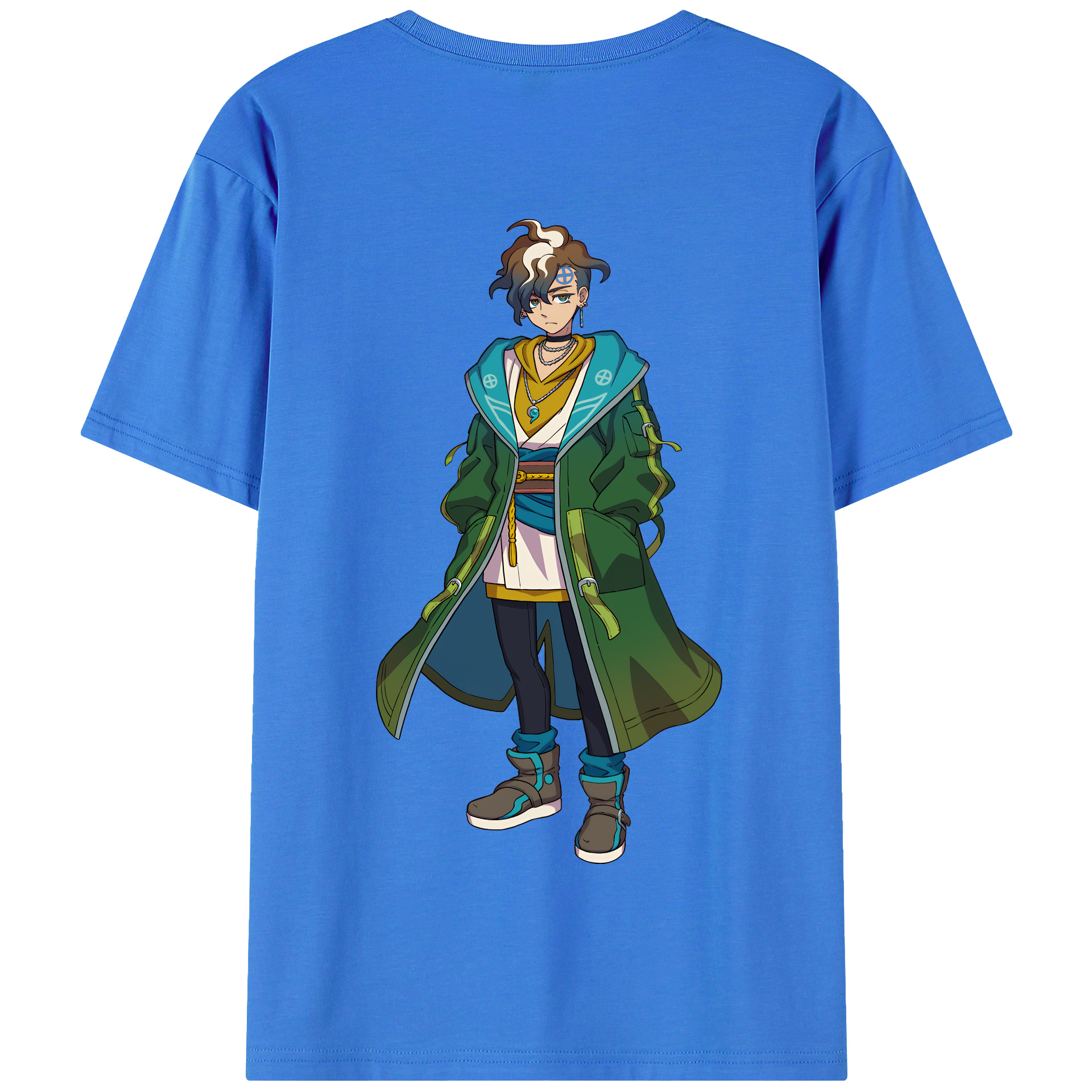 （画像用） 妖怪ウォッチ Yo-kai Watch 綿100％半袖Tシャツ（背面プリント）