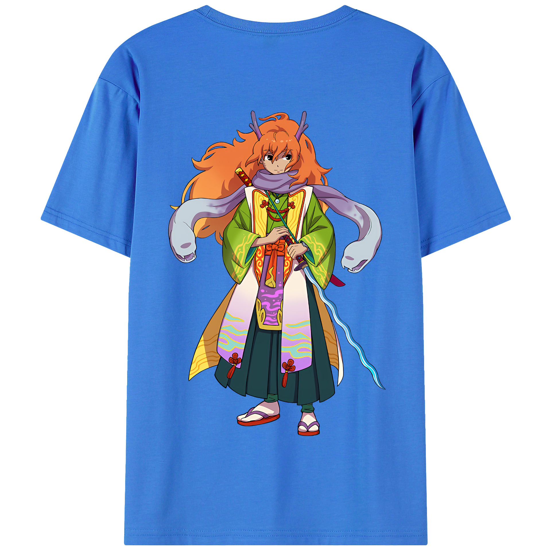 （画像用） 妖怪ウォッチ Yo-kai Watch 綿100％半袖Tシャツ（背面プリント）